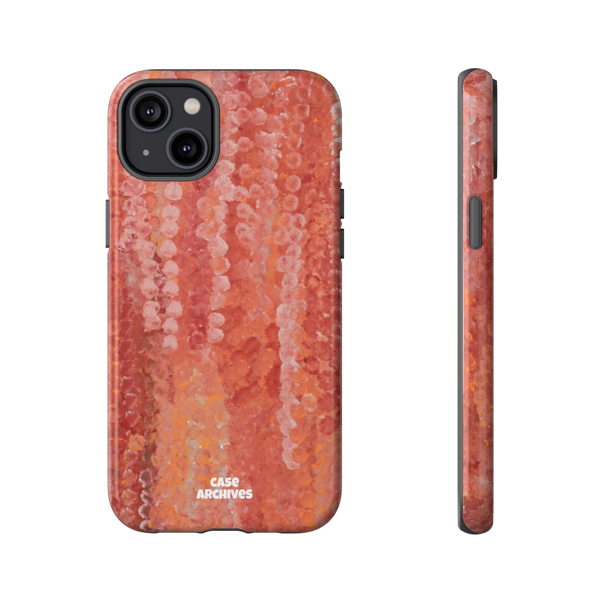 Sequin Coral Tough Phone Case