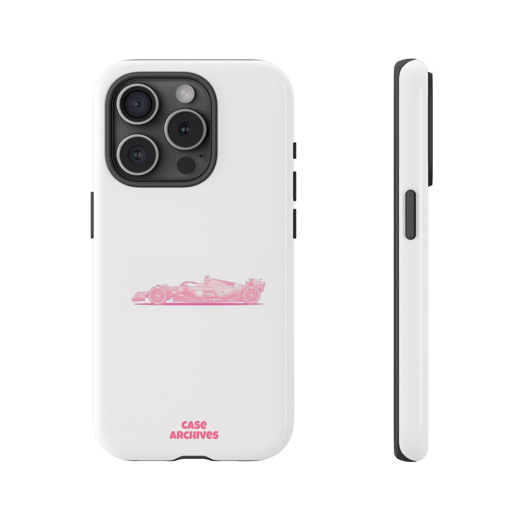 Pink Formula Racecar phone case | Tough Case