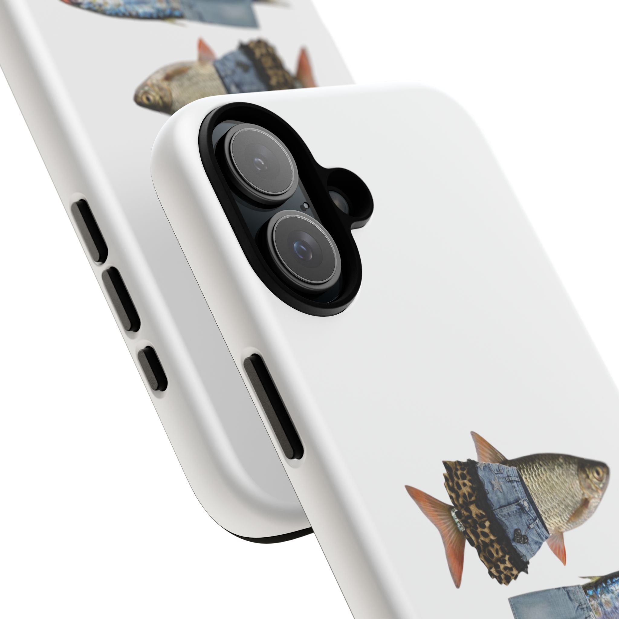 Fish Trio Phone Case — 'Case Archives' Protective iPhone Cover