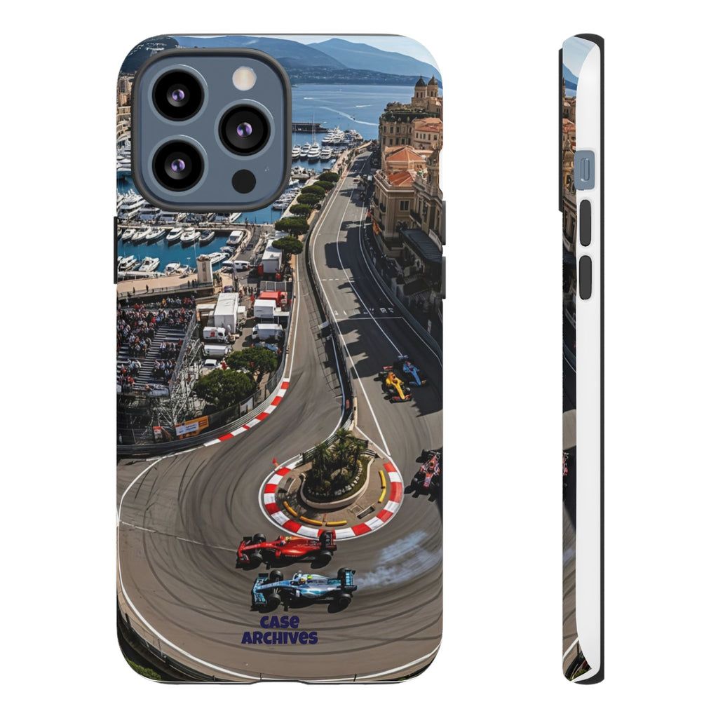 F1 Circuit Phone Case – Monaco Grand Prix Track Design