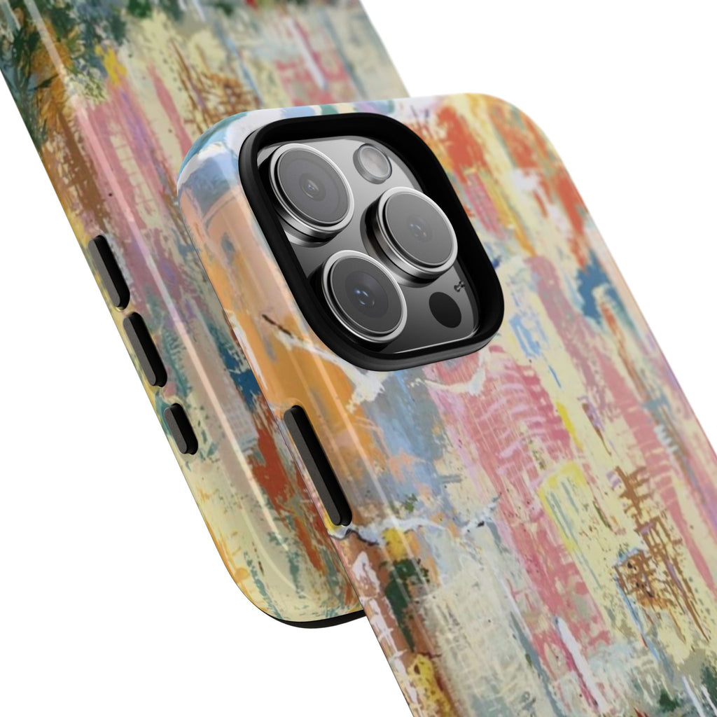 Racing Cityscape Phone Case — Vintage Grand Prix Art Protective Cover