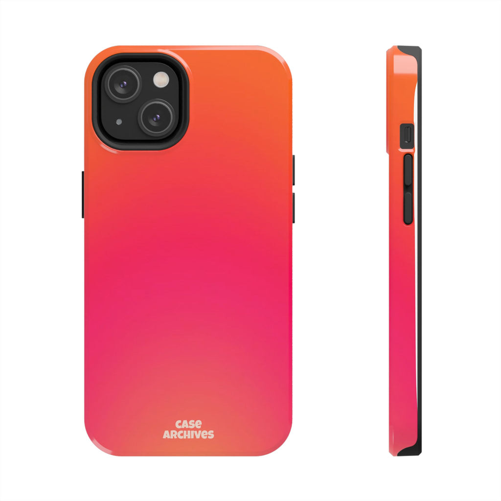 Gradient Tough Phone Case — Sunset Ombre Protective Phone Cover