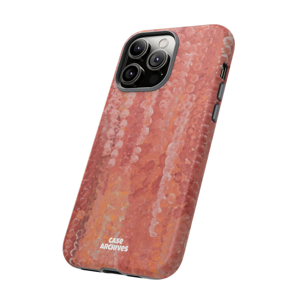 Sequin Coral Tough Phone Case