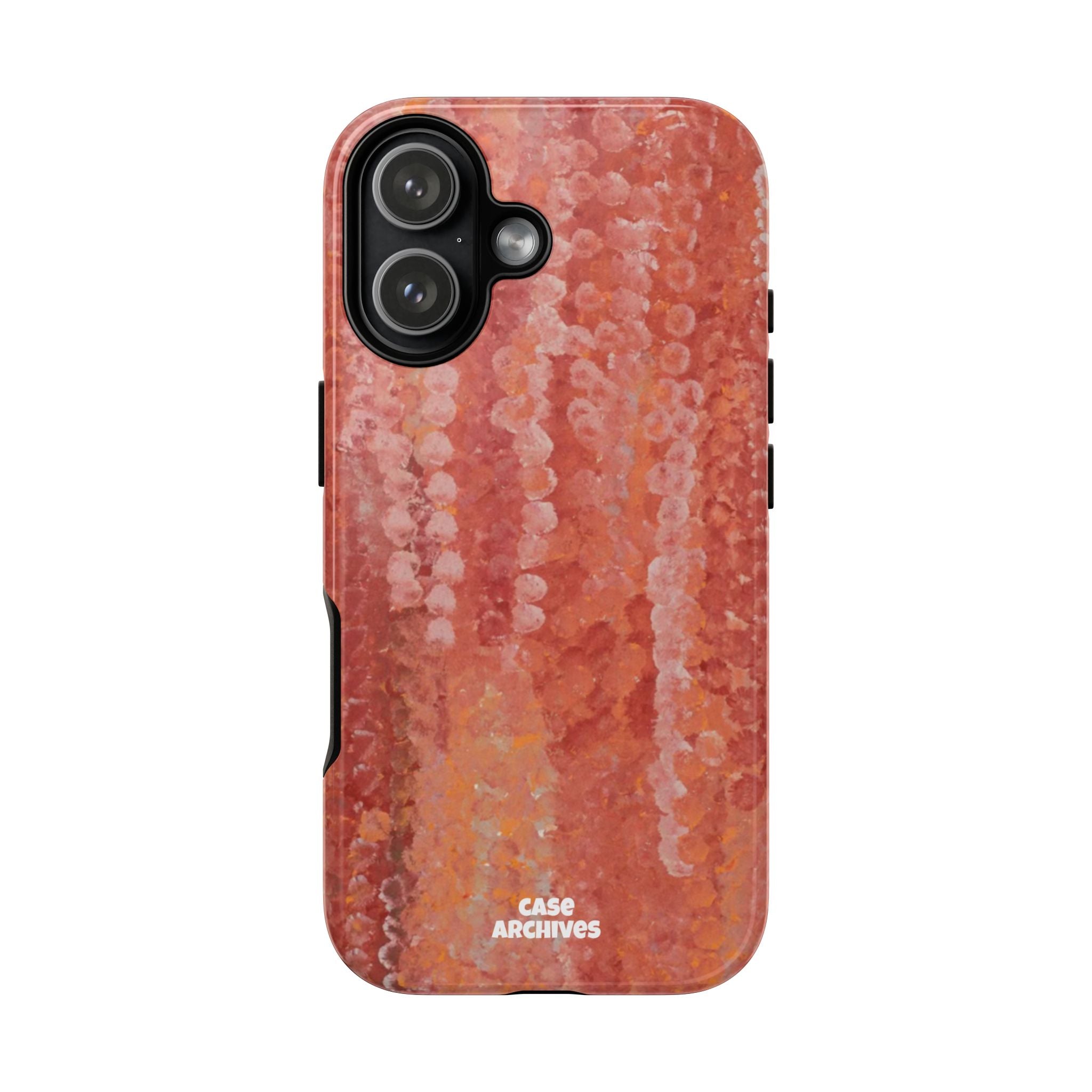 Sequin Coral Tough Phone Case