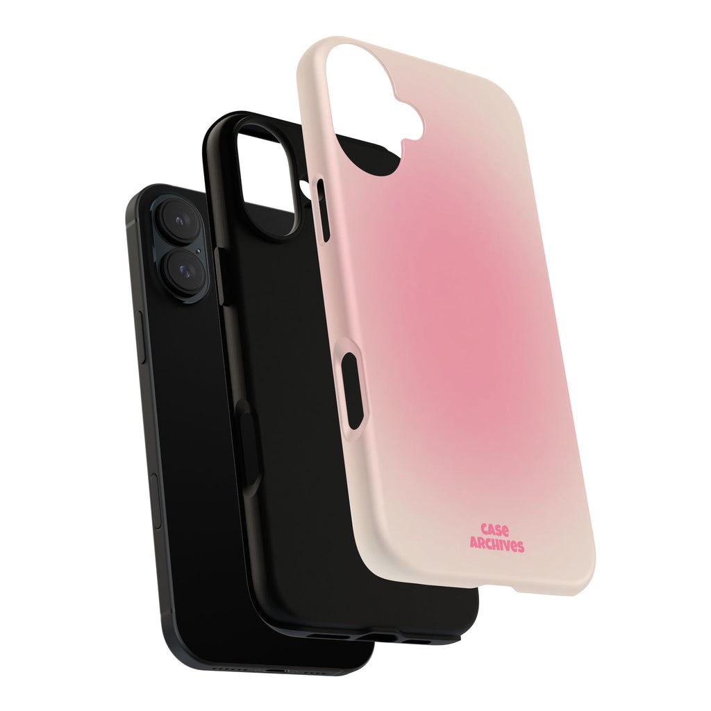 Tough Case – Pink Ombre Protective Phone Case