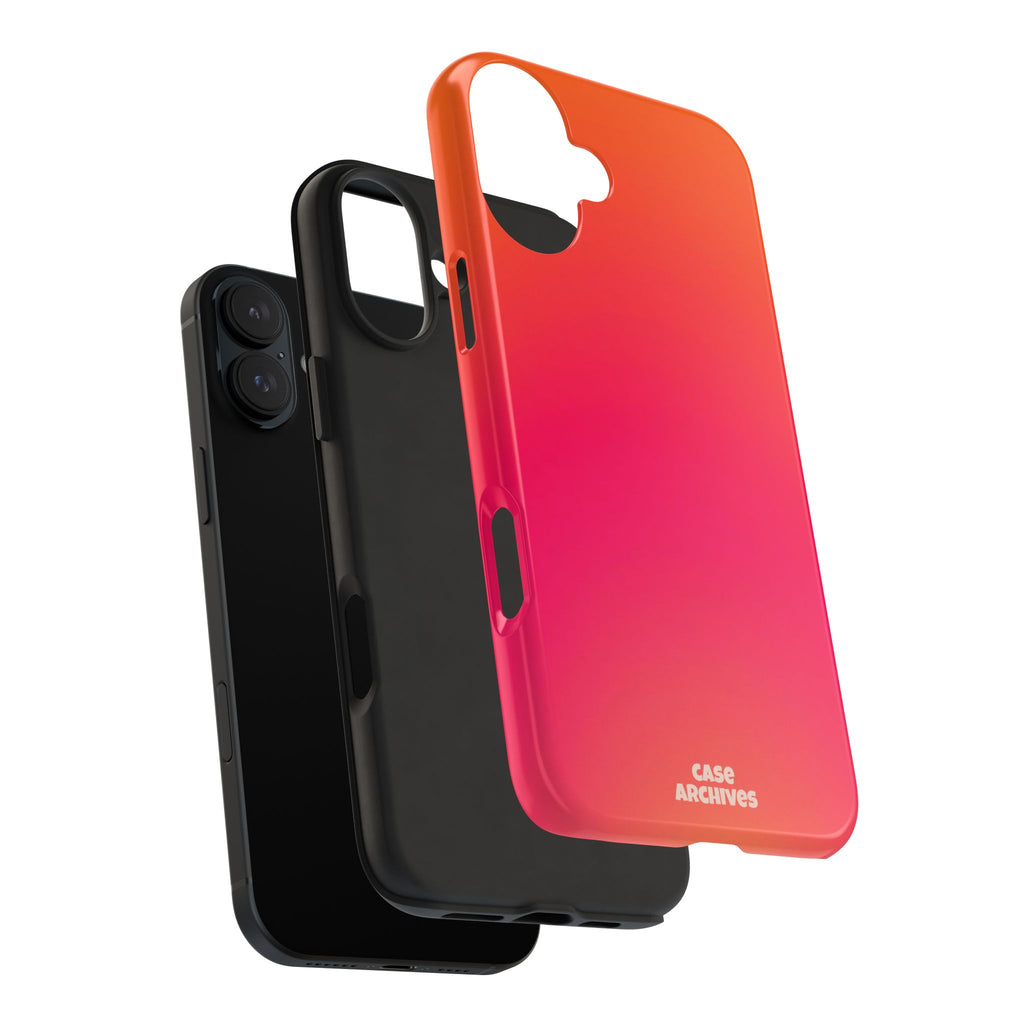 Gradient Tough Phone Case — Sunset Ombre Protective Phone Cover