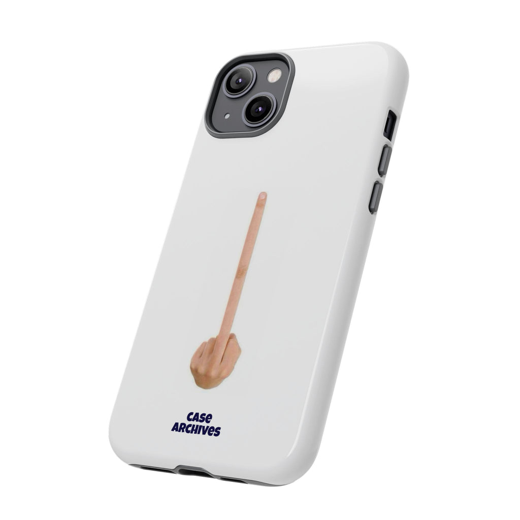 Phone Case — Minimalist Middle Finger Design (Case Archives)