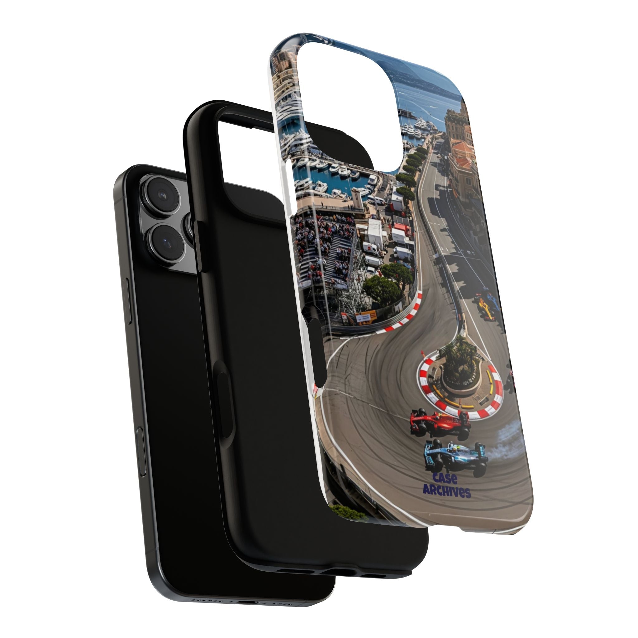 F1 Circuit Phone Case – Monaco Grand Prix Track Design