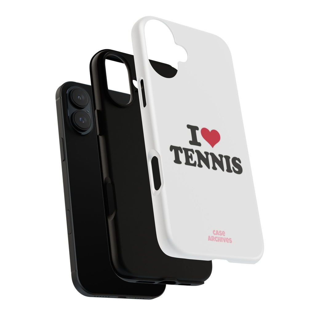 I LOVE  Tennis Phone Case