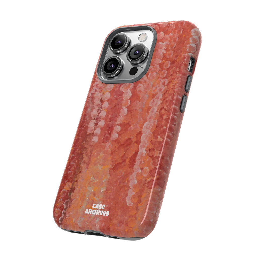 Sequin Coral Tough Phone Case