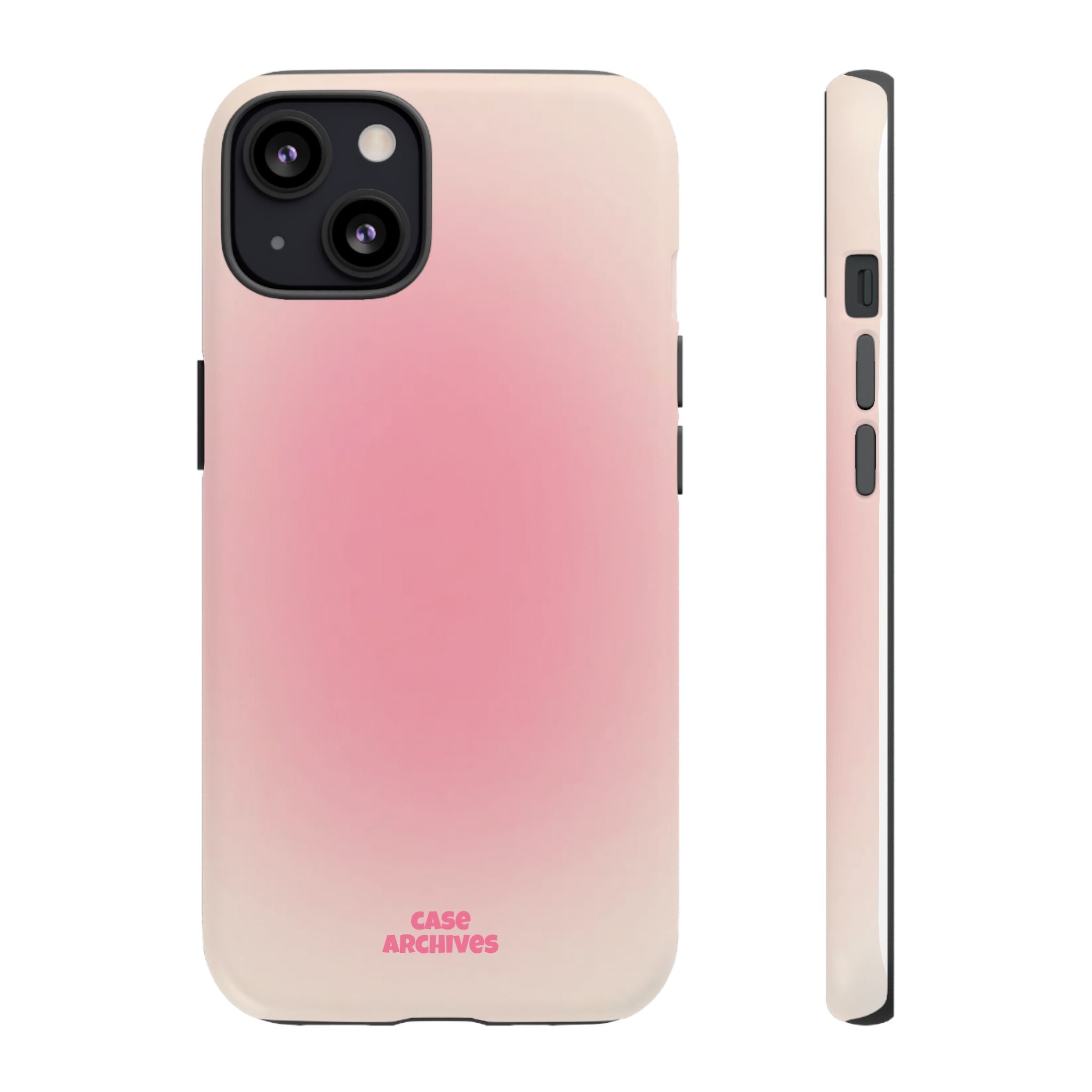 Tough Case – Pink Ombre Protective Phone Case