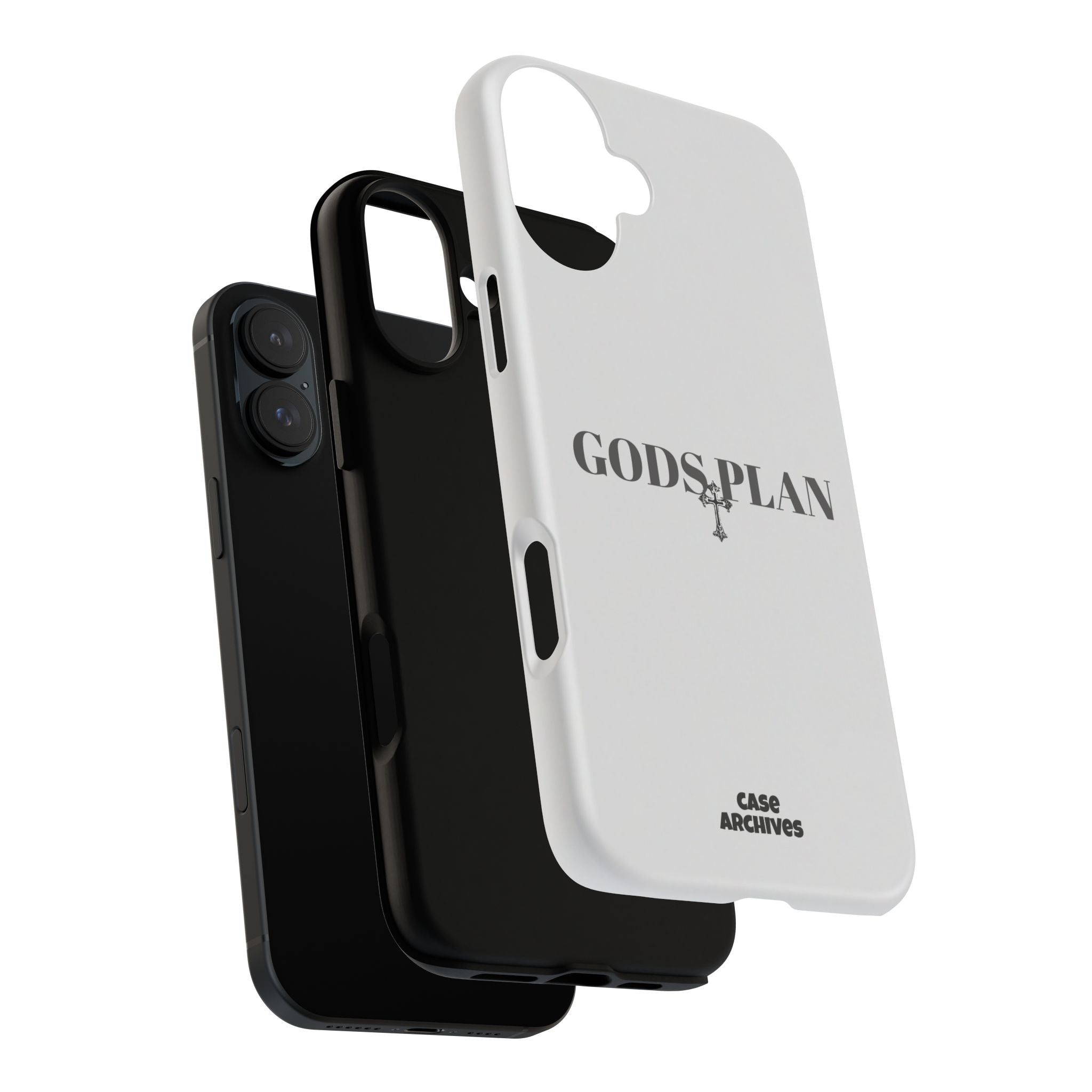 God's Plan Tough Phone Case — Minimal Faith-Inspired Protective Cover