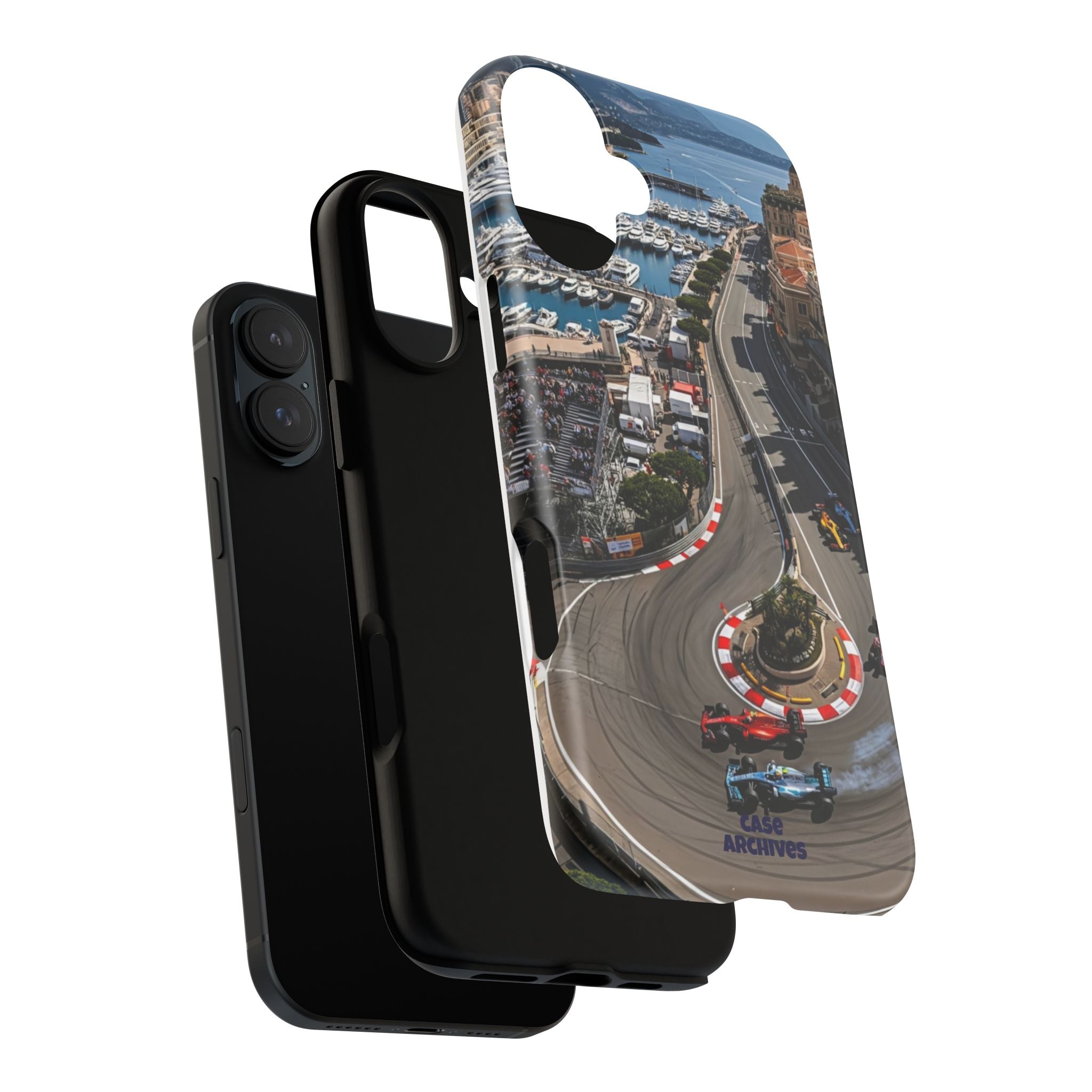 F1 Circuit Phone Case – Monaco Grand Prix Track Design