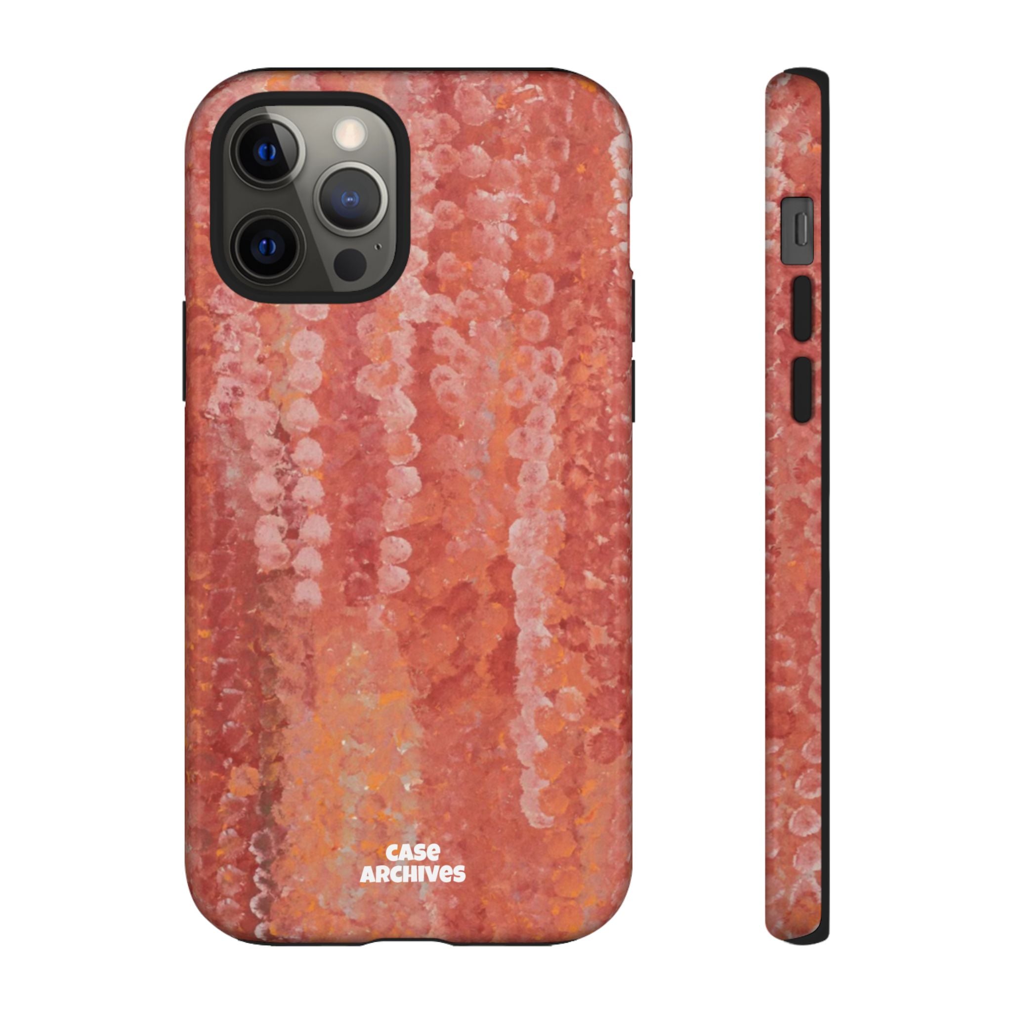Sequin Coral Tough Phone Case