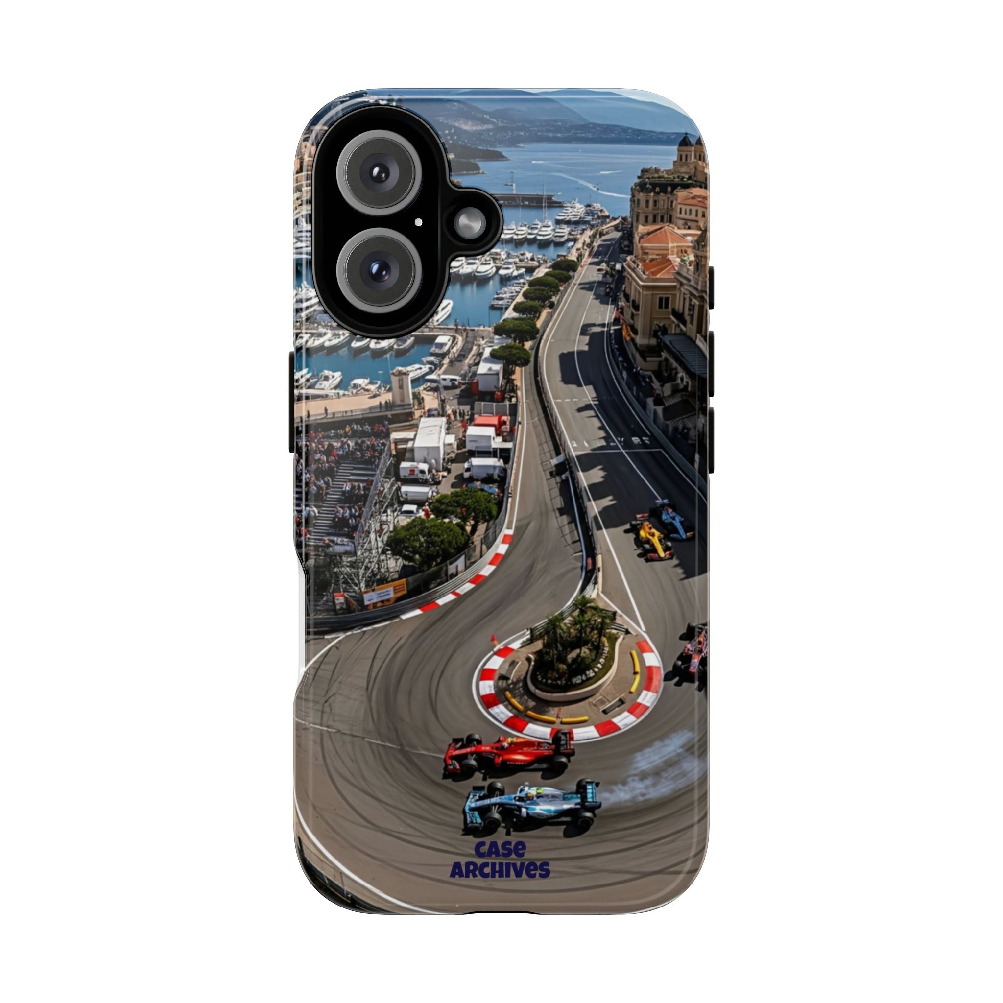 F1 Circuit Phone Case – Monaco Grand Prix Track Design