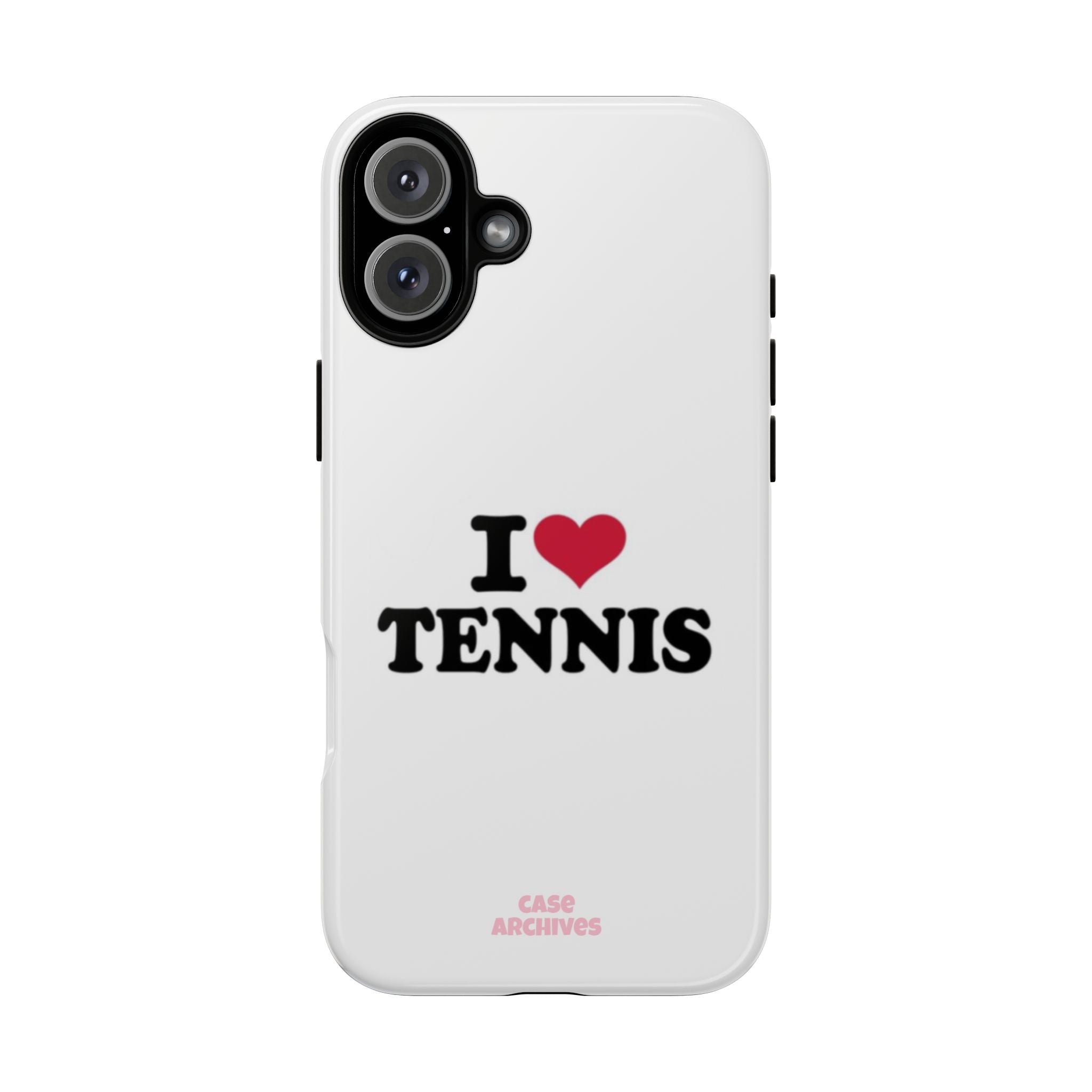 I LOVE  Tennis Phone Case