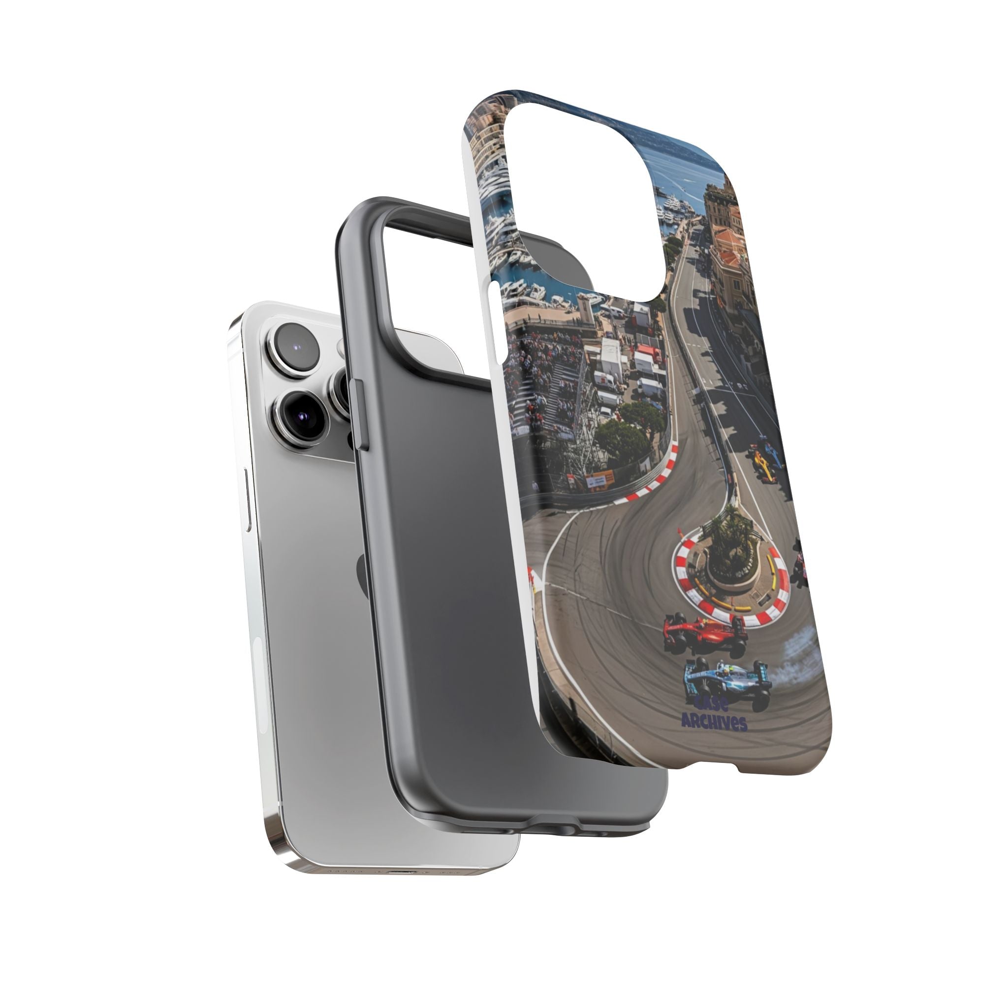 F1 Circuit Phone Case – Monaco Grand Prix Track Design