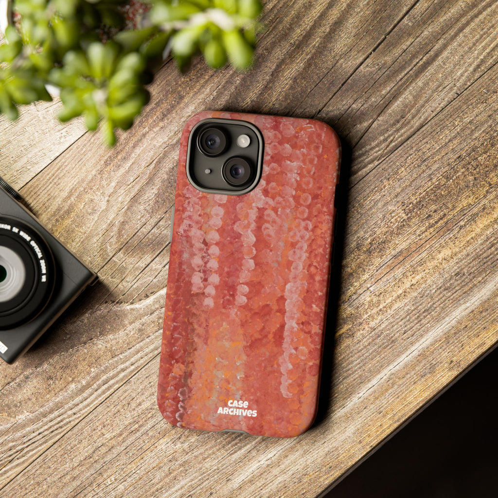 Sequin Coral Tough Phone Case