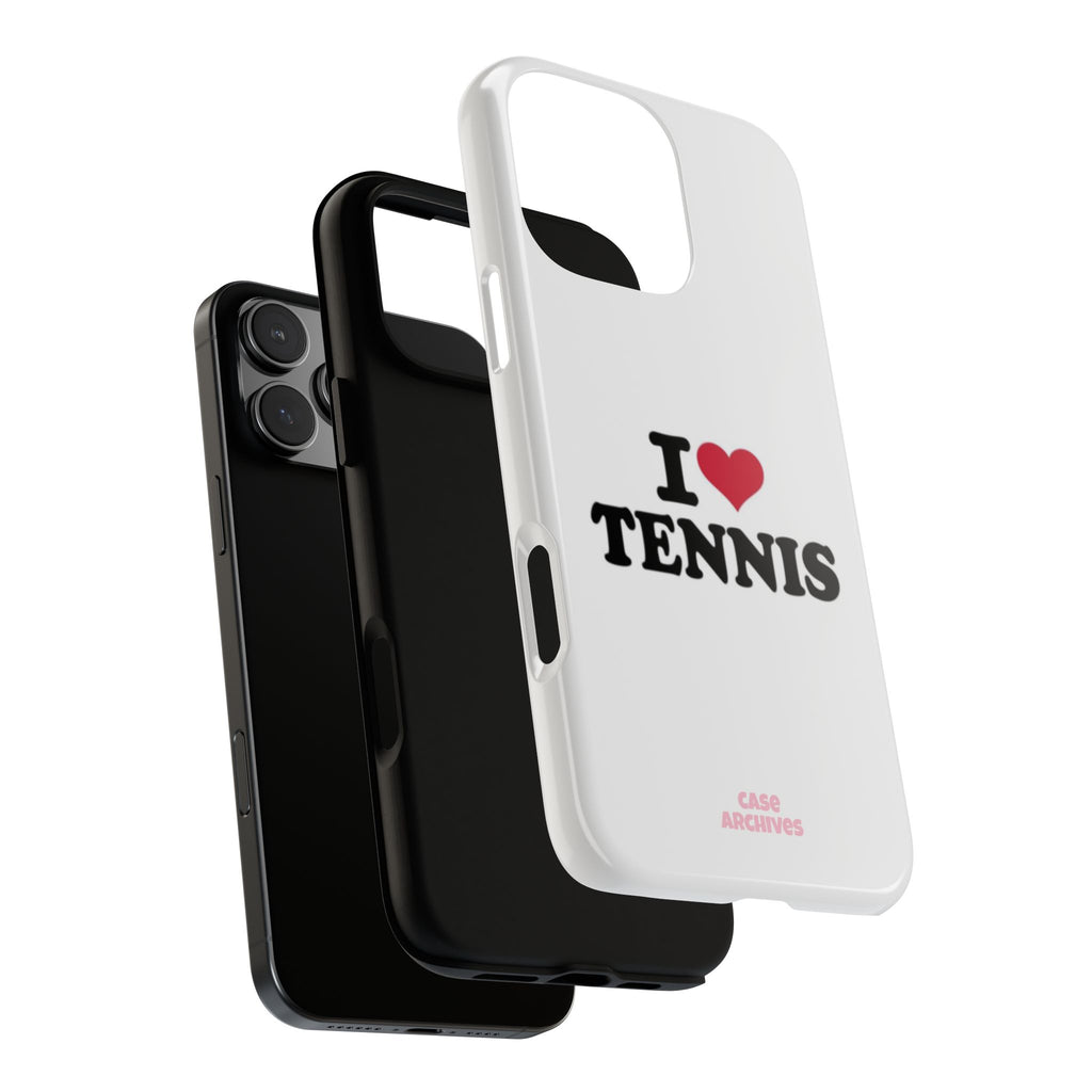 I LOVE  Tennis Phone Case