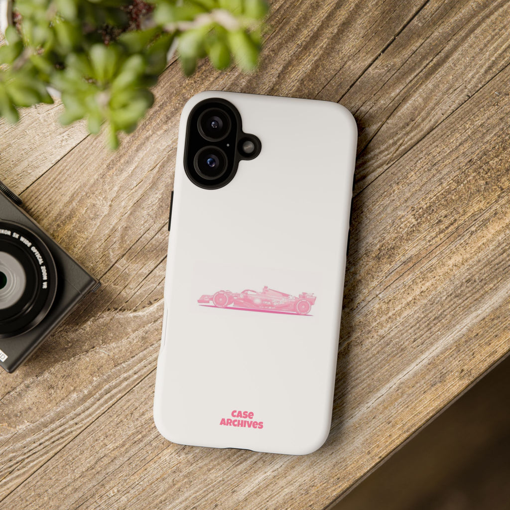 Pink Formula Racecar phone case | Tough Case