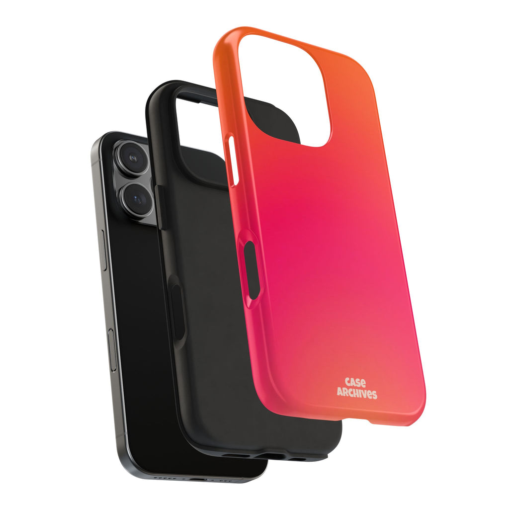 Gradient Tough Phone Case — Sunset Ombre Protective Phone Cover