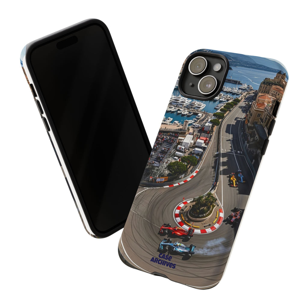 F1 Circuit Phone Case – Monaco Grand Prix Track Design