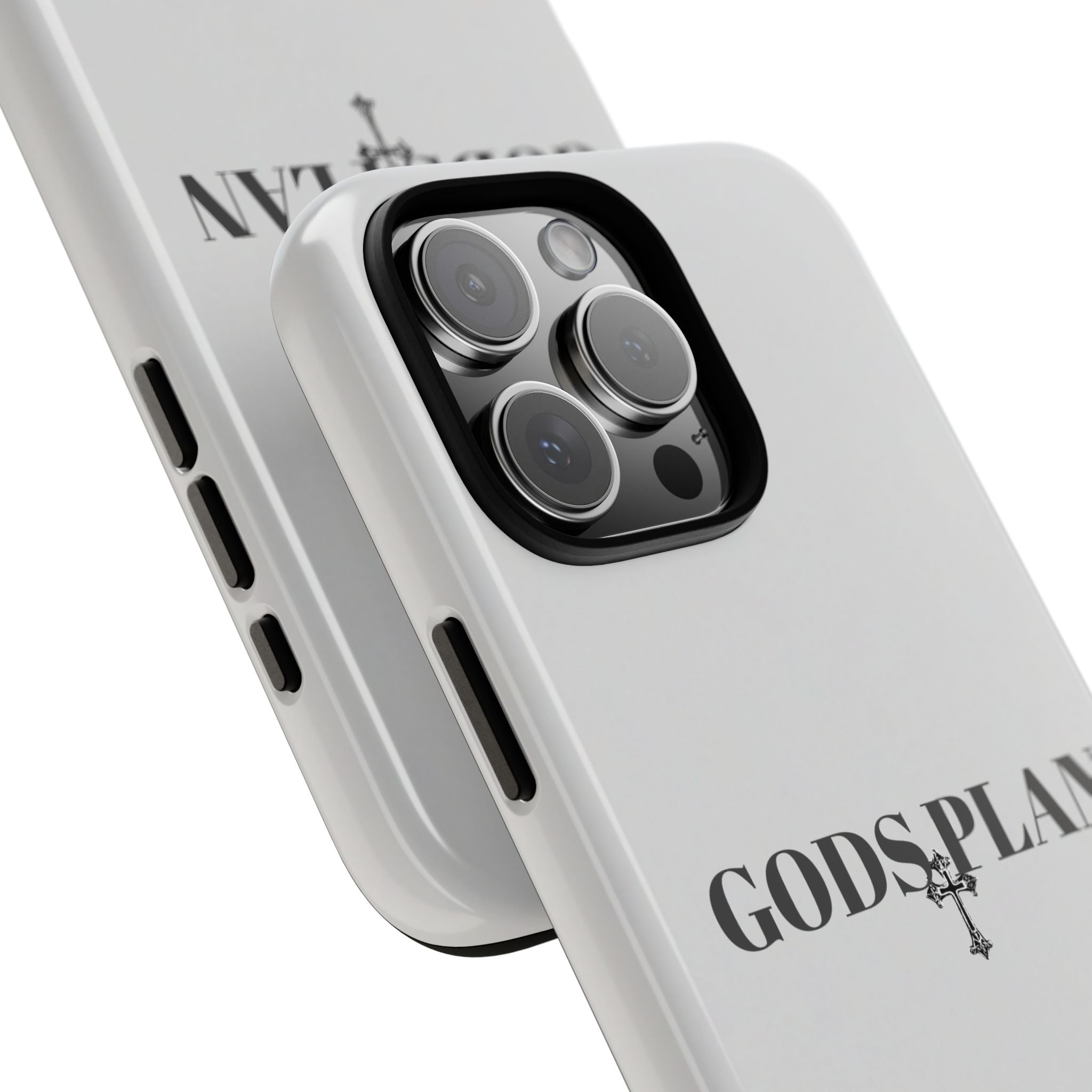 God's Plan Tough Phone Case — Minimal Faith-Inspired Protective Cover