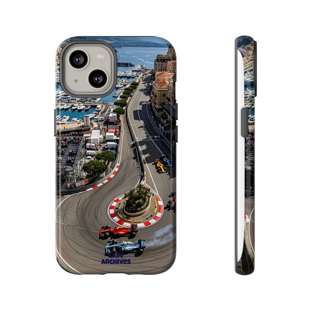 F1 Circuit Phone Case – Monaco Grand Prix Track Design