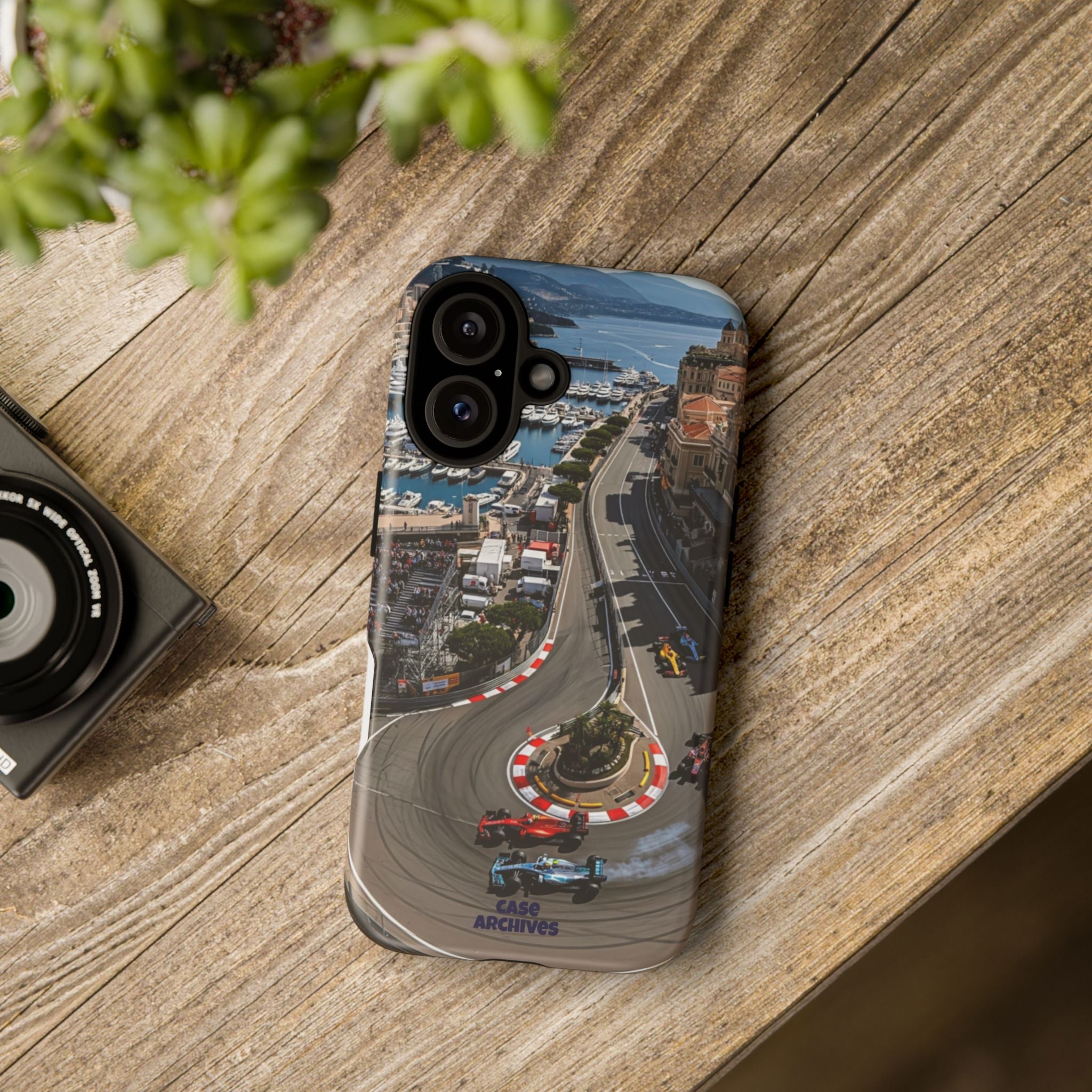F1 Circuit Phone Case – Monaco Grand Prix Track Design