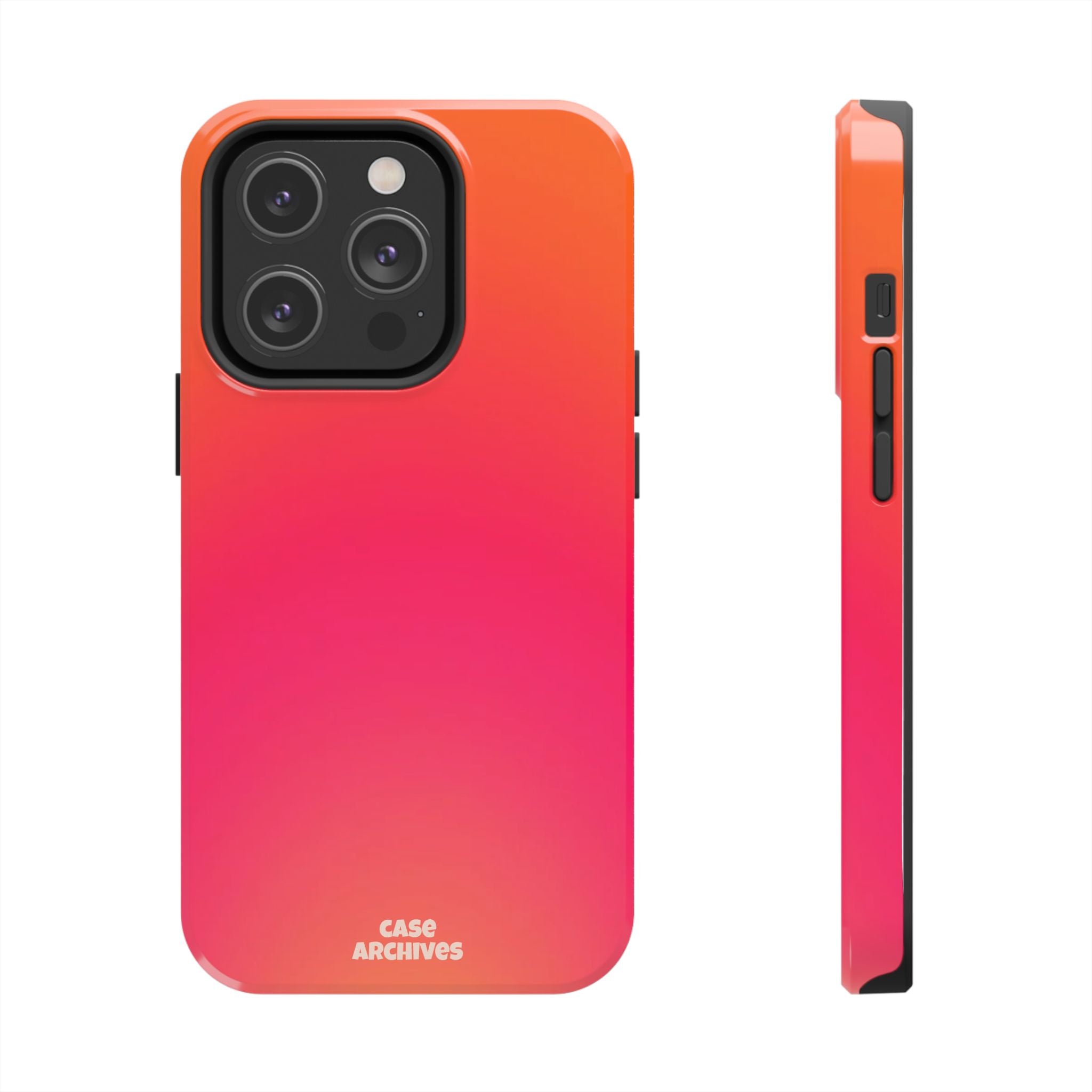 Gradient Tough Phone Case — Sunset Ombre Protective Phone Cover