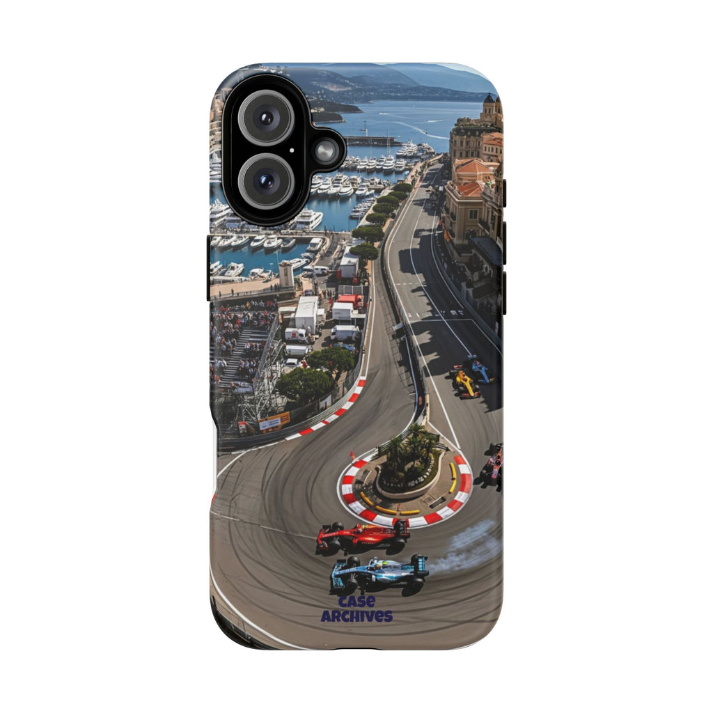 F1 Circuit Phone Case – Monaco Grand Prix Track Design