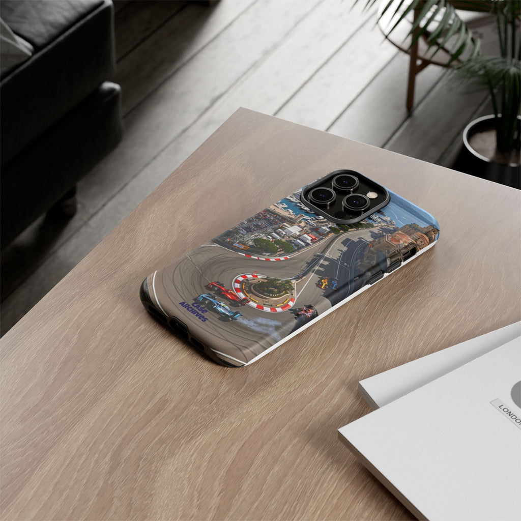 F1 Circuit Phone Case – Monaco Grand Prix Track Design
