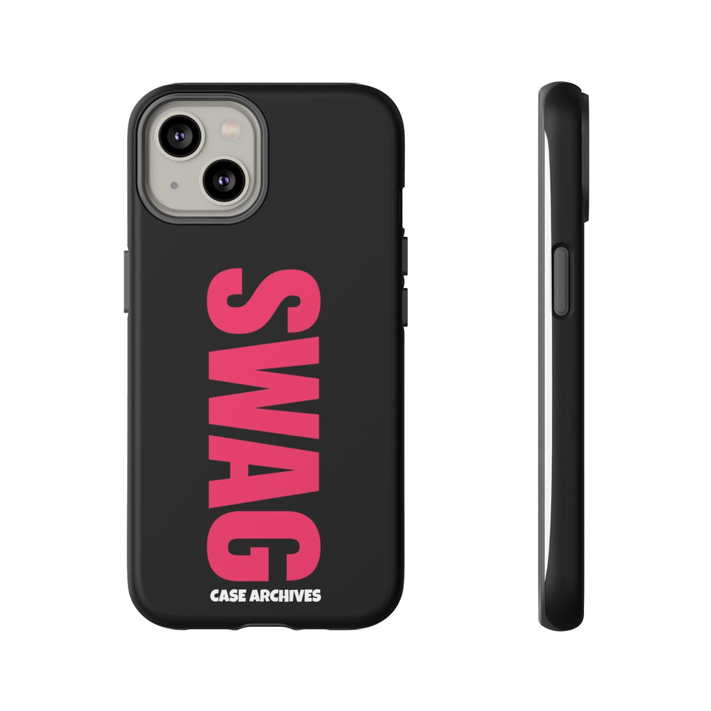 SWAG Vertical Text phone case | Tough Case