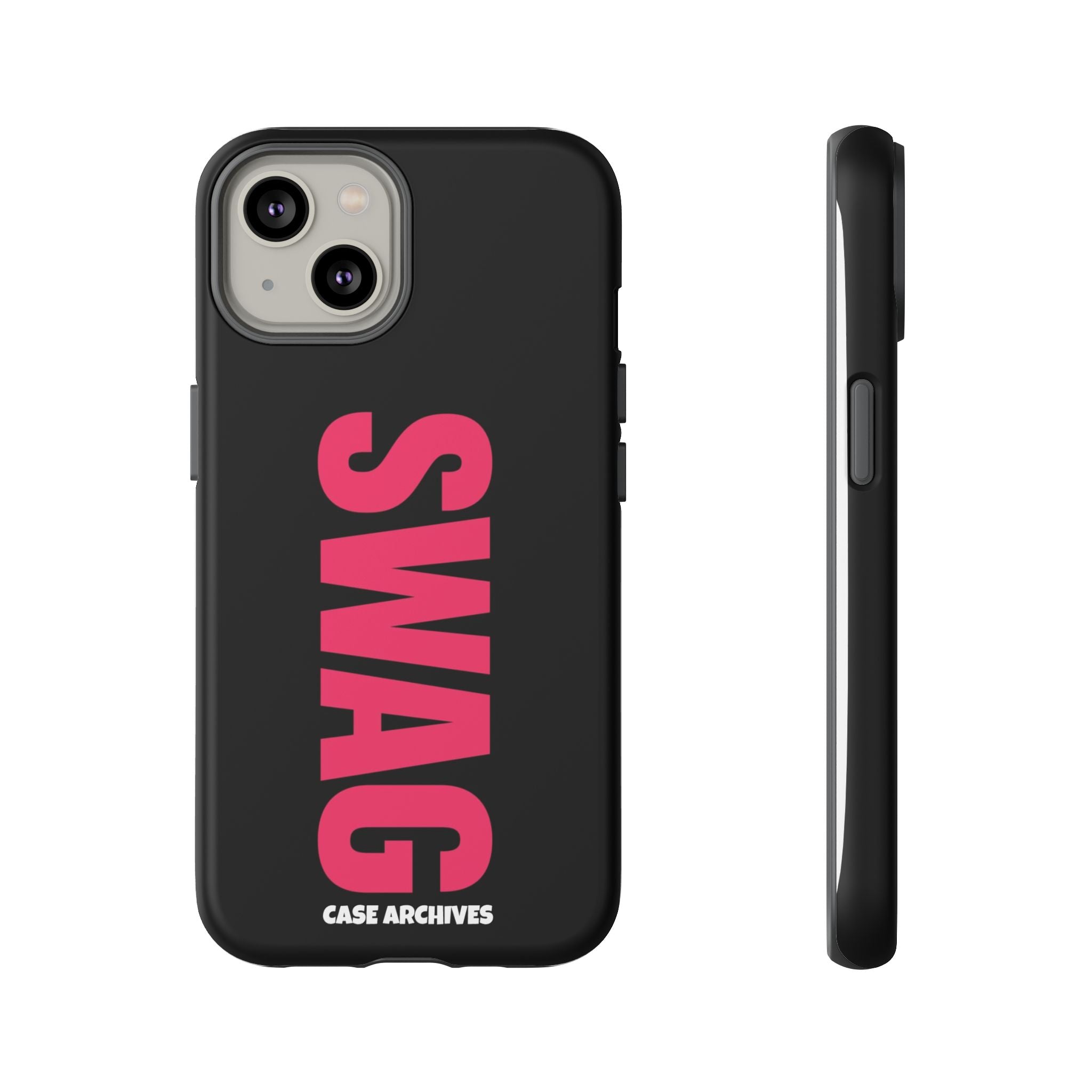 SWAG Vertical Text phone case | Tough Case