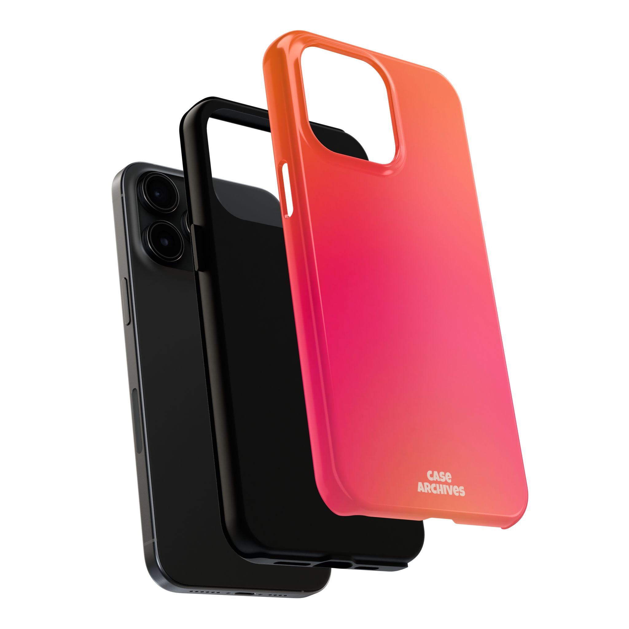 Gradient Tough Phone Case — Sunset Ombre Protective Phone Cover