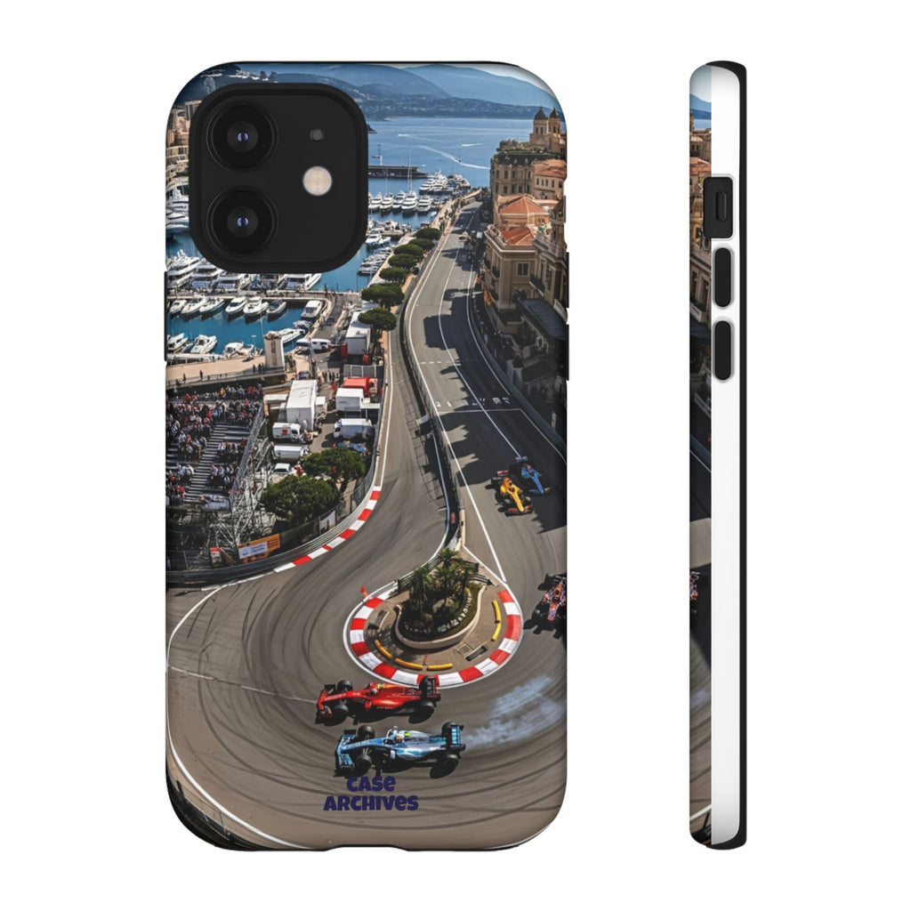 F1 Circuit Phone Case – Monaco Grand Prix Track Design