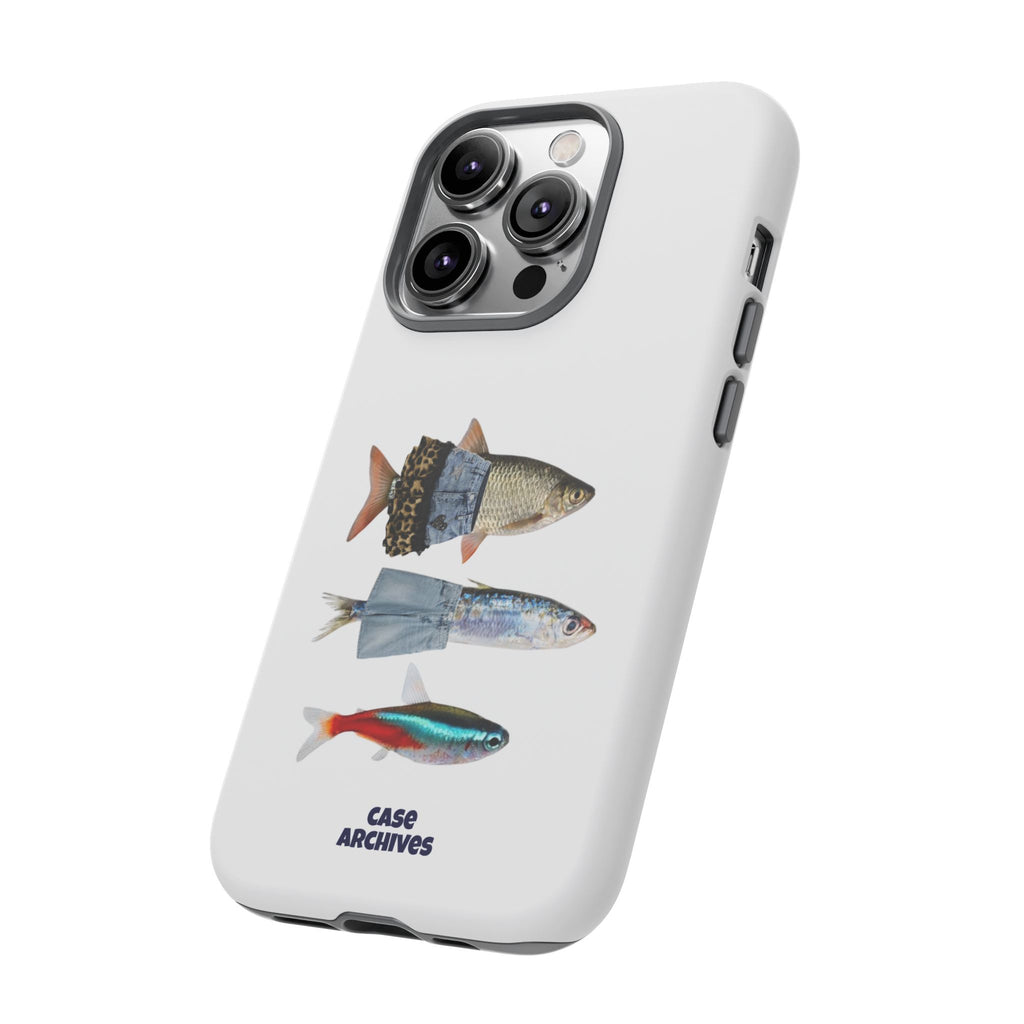 Fish Trio Phone Case — 'Case Archives' Protective iPhone Cover