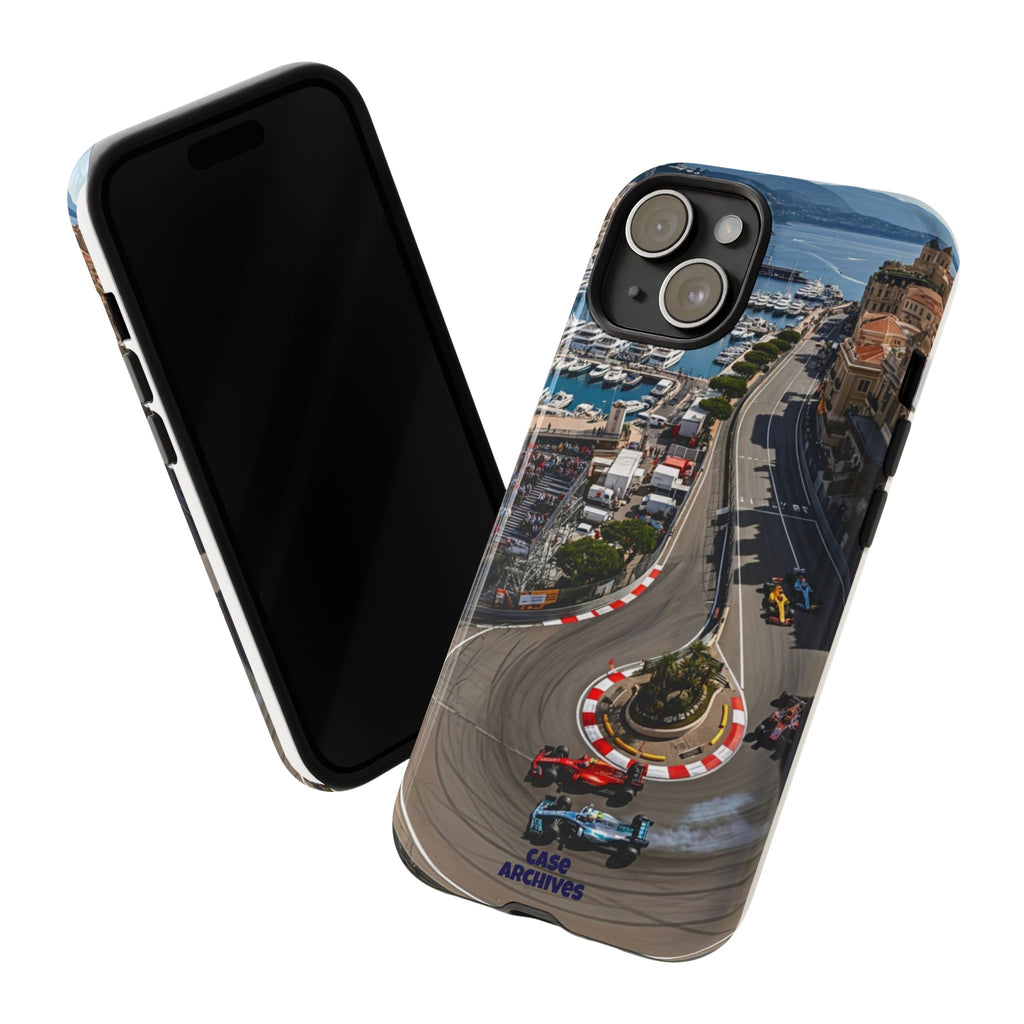 F1 Circuit Phone Case – Monaco Grand Prix Track Design