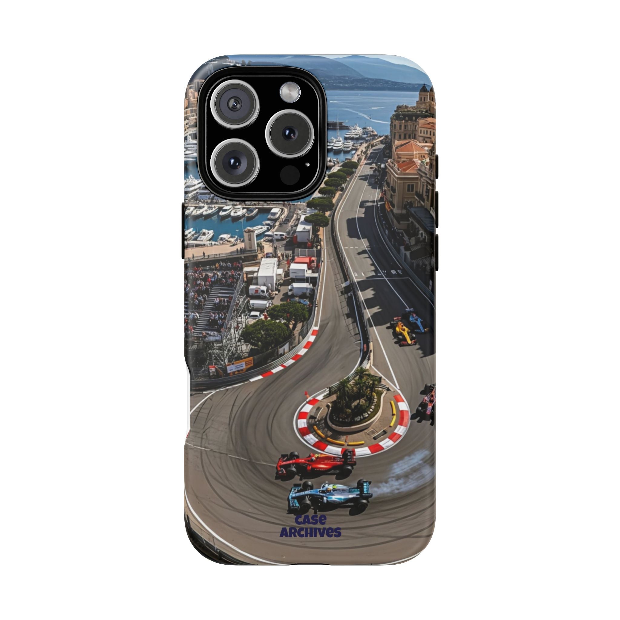 F1 Circuit Phone Case – Monaco Grand Prix Track Design