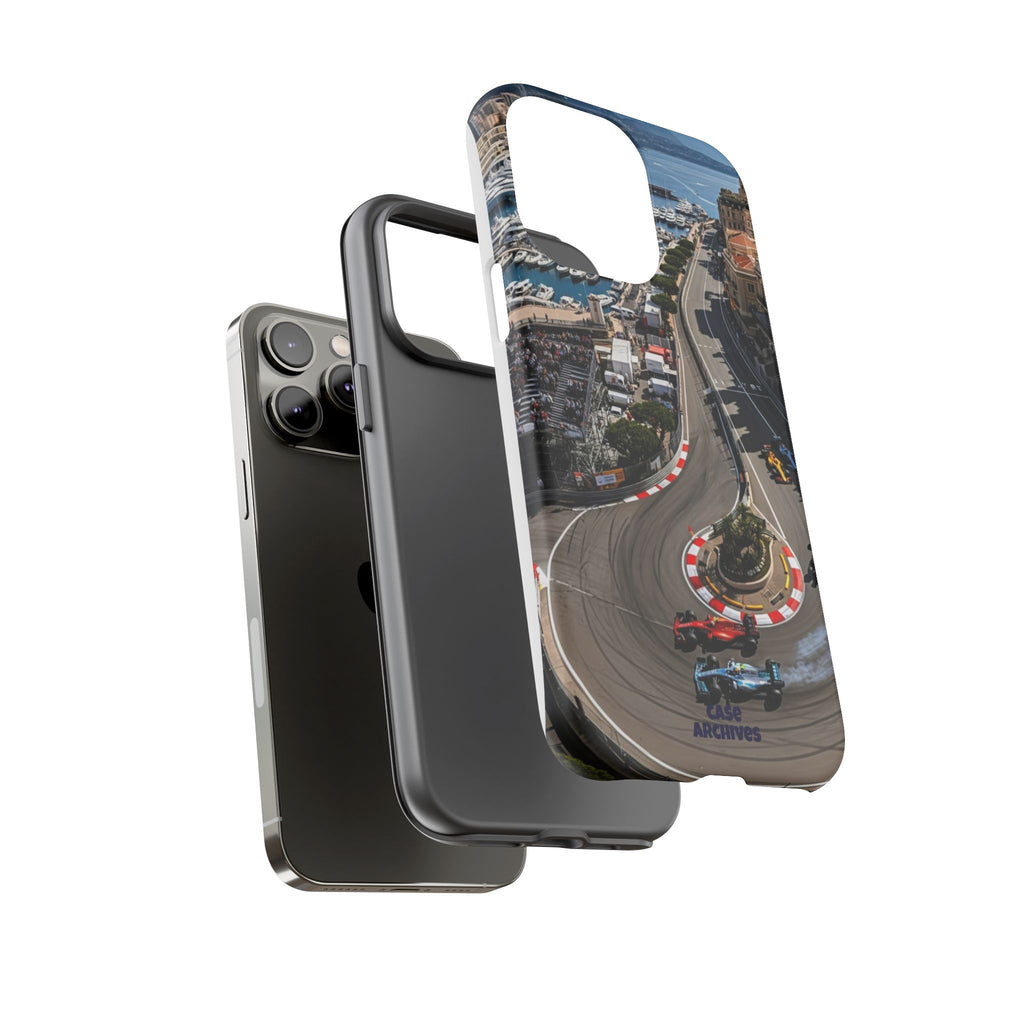 F1 Circuit Phone Case – Monaco Grand Prix Track Design