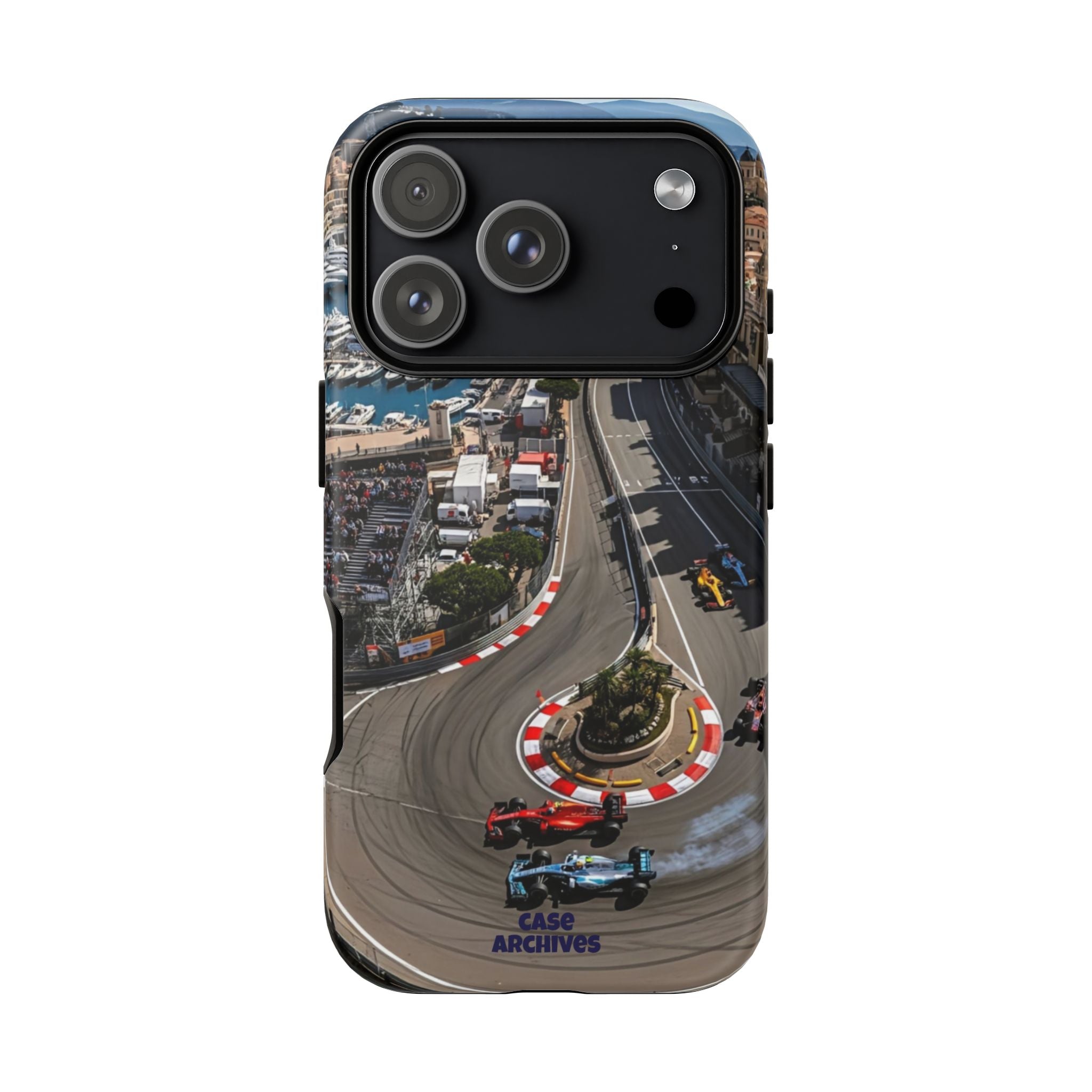 F1 Circuit Phone Case – Monaco Grand Prix Track Design