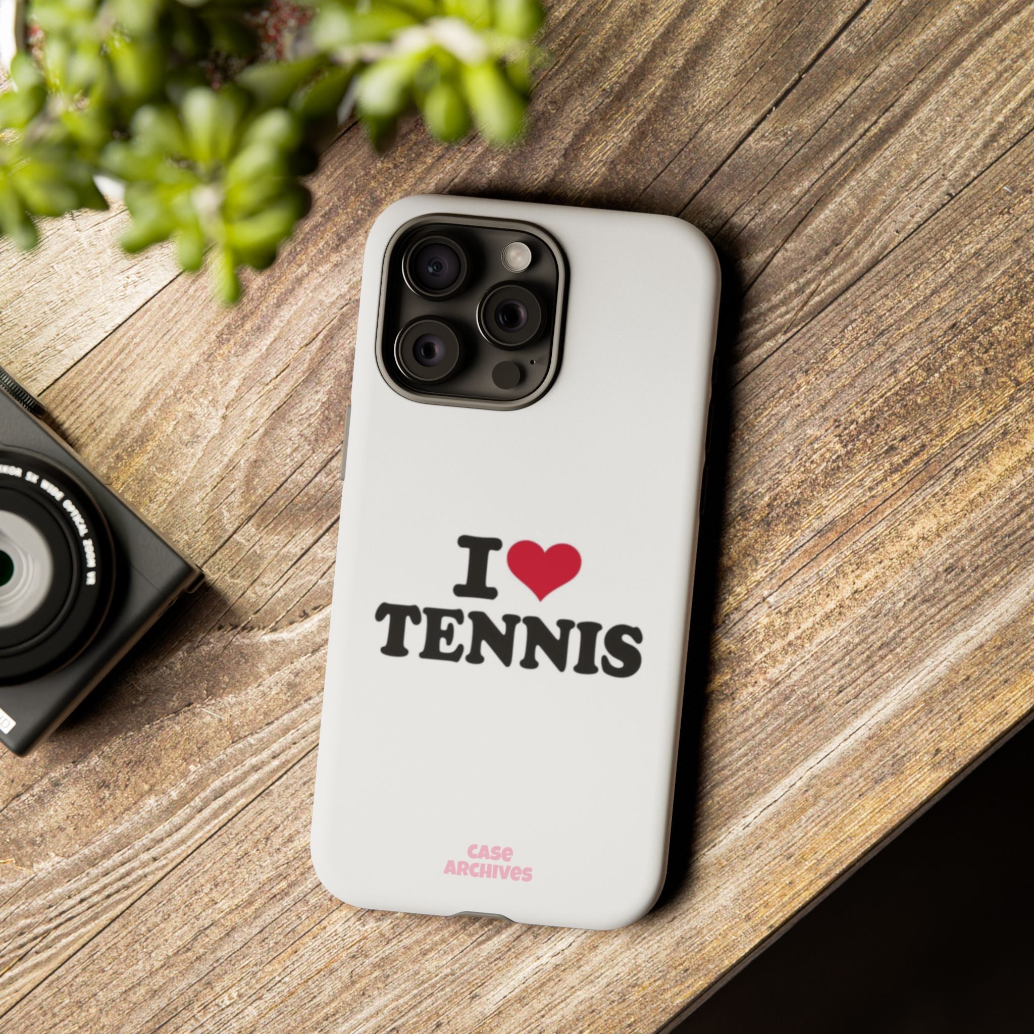 I LOVE  Tennis Phone Case