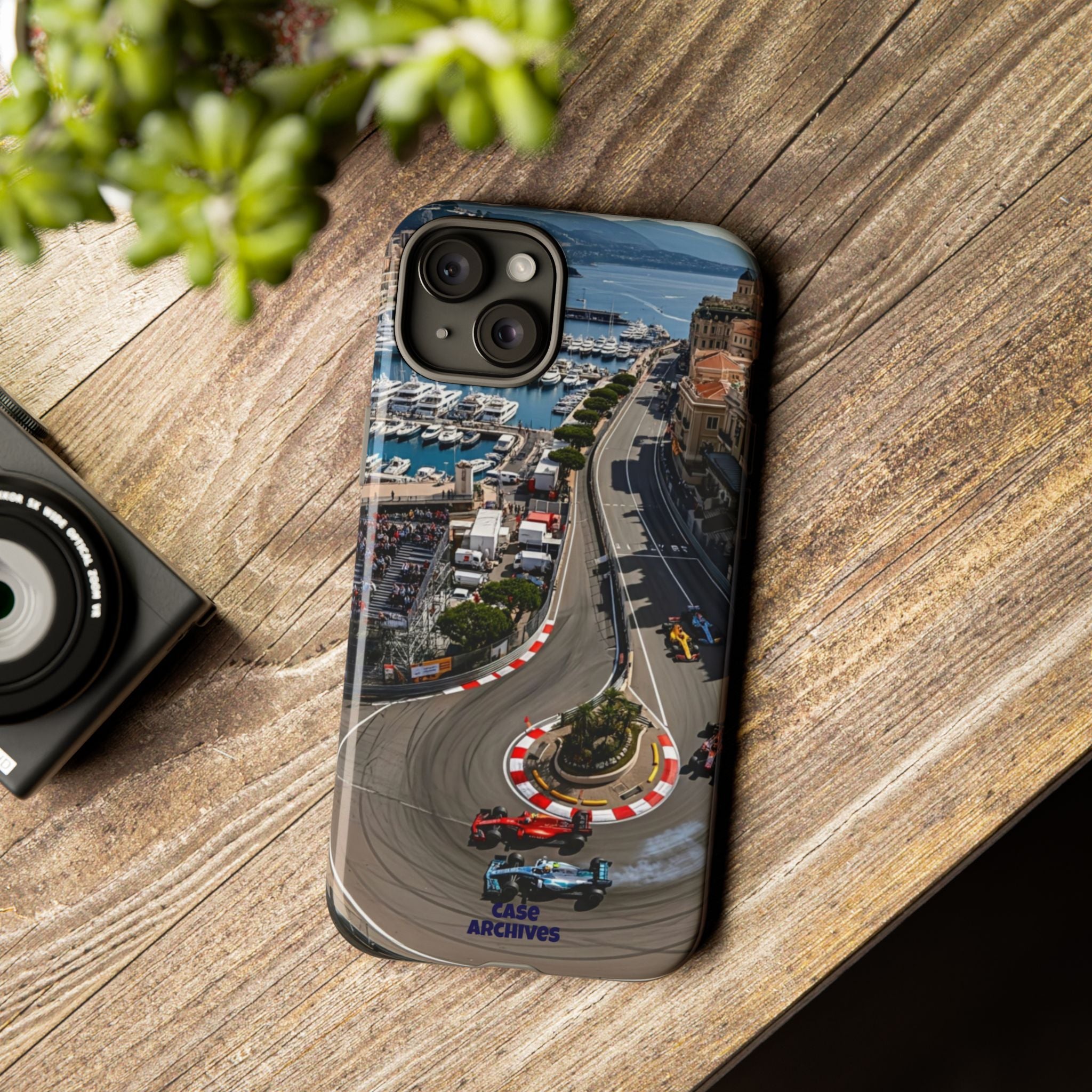 F1 Circuit Phone Case – Monaco Grand Prix Track Design