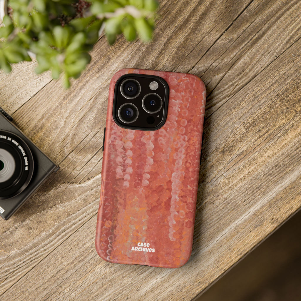 Sequin Coral Tough Phone Case