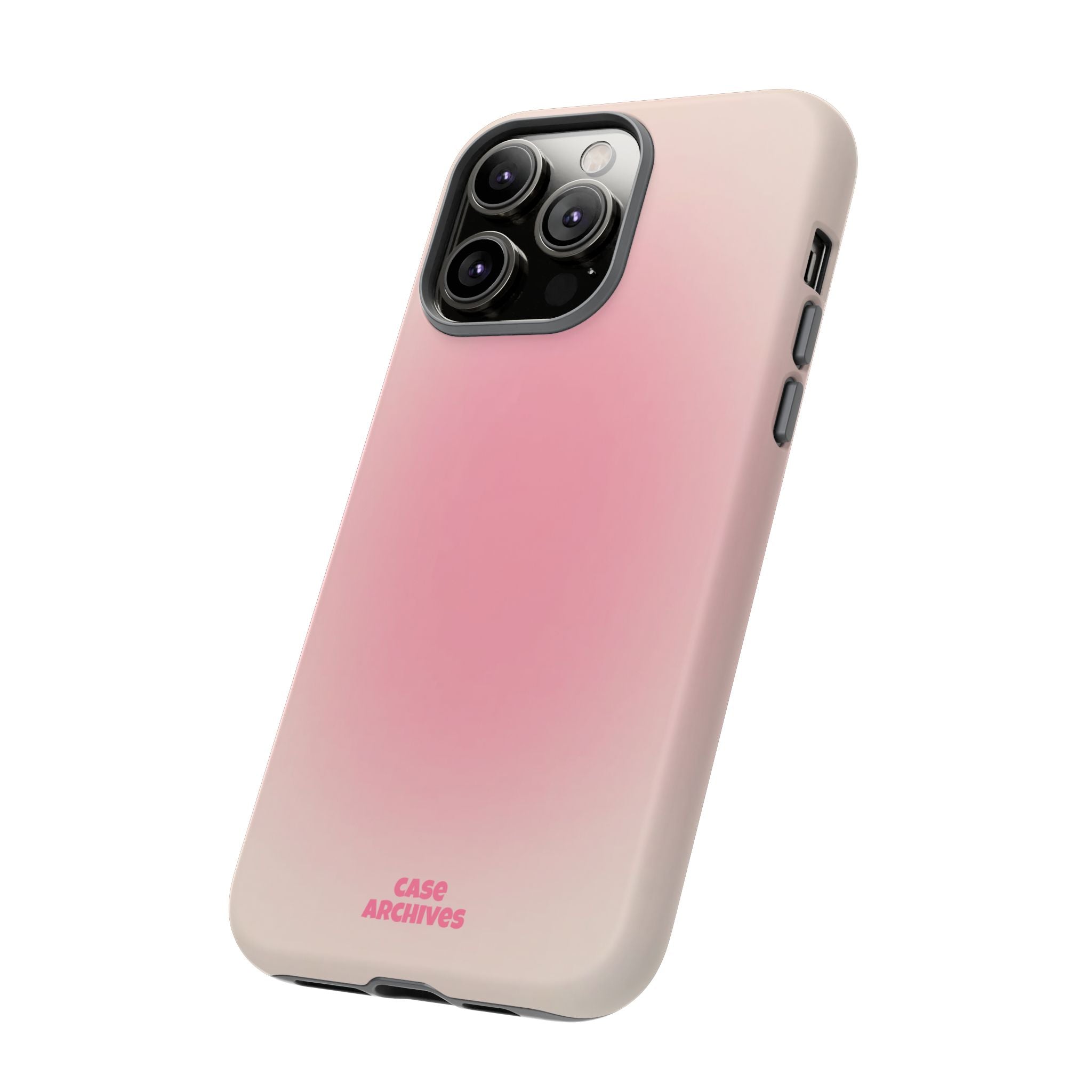 Tough Case – Pink Ombre Protective Phone Case