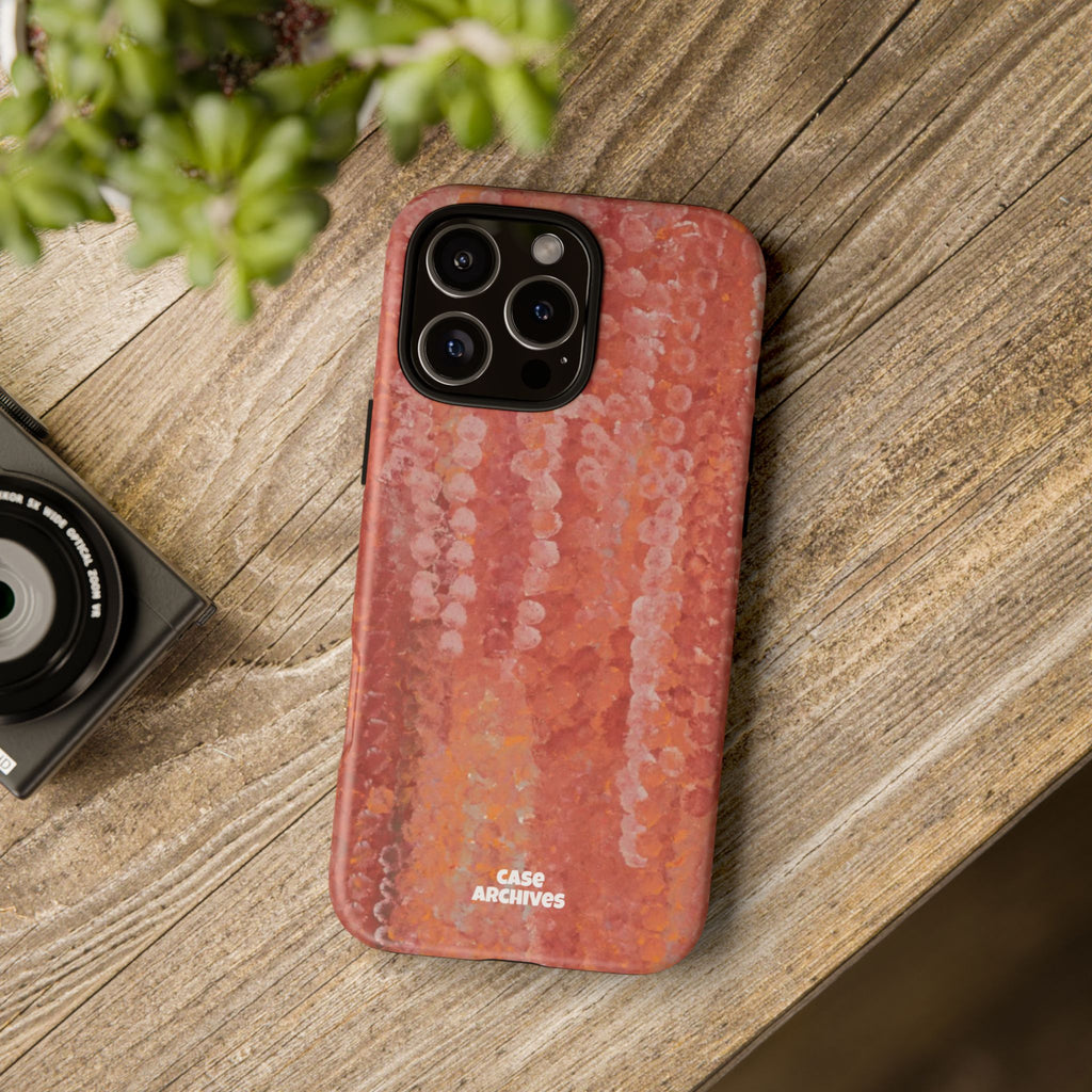 Sequin Coral Tough Phone Case
