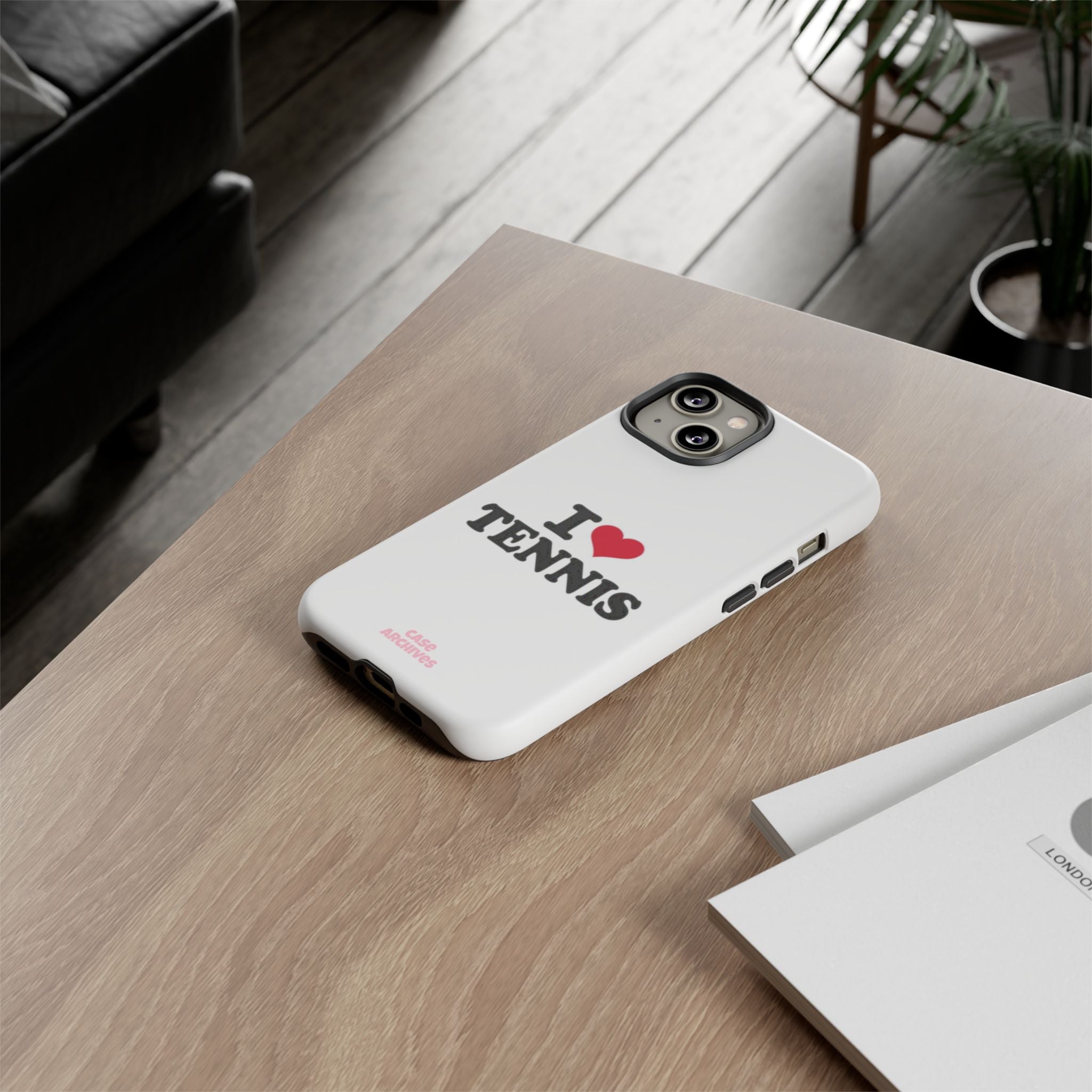 I LOVE  Tennis Phone Case