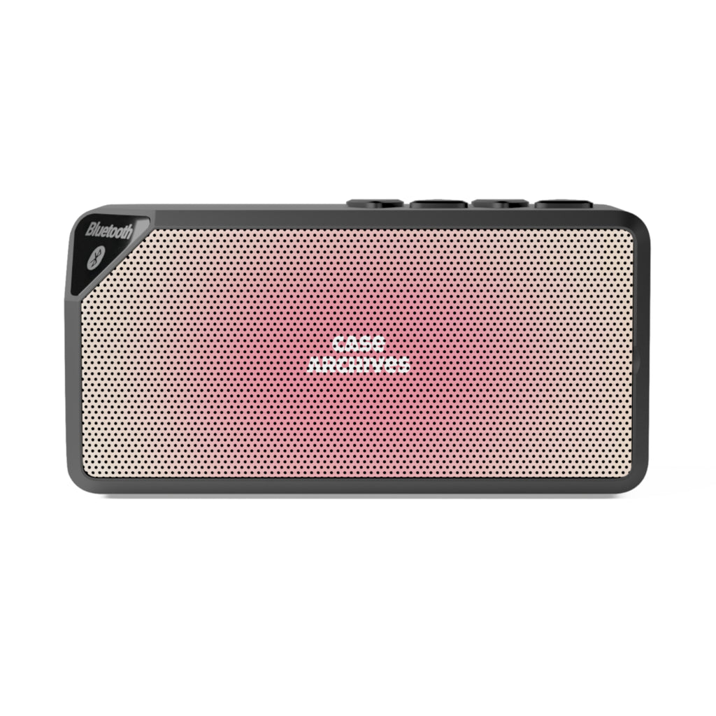 Portable Bluetooth Speaker - Compact Wireless Speaker with Micro USB & Aux