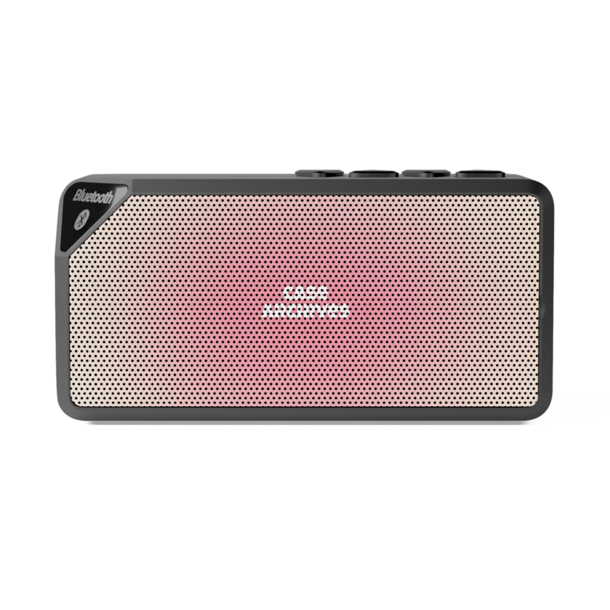 Portable Bluetooth Speaker - Compact Wireless Speaker with Micro USB & Aux