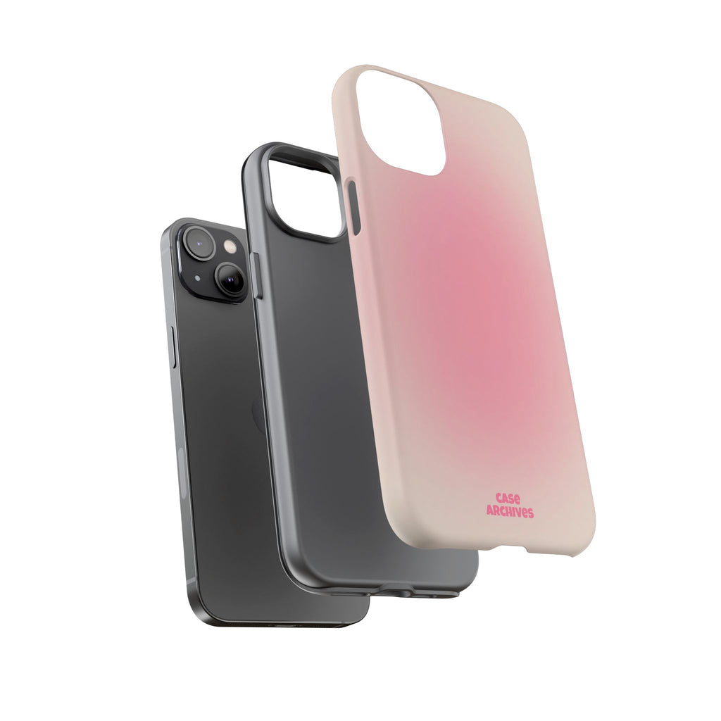 Tough Case – Pink Ombre Protective Phone Case